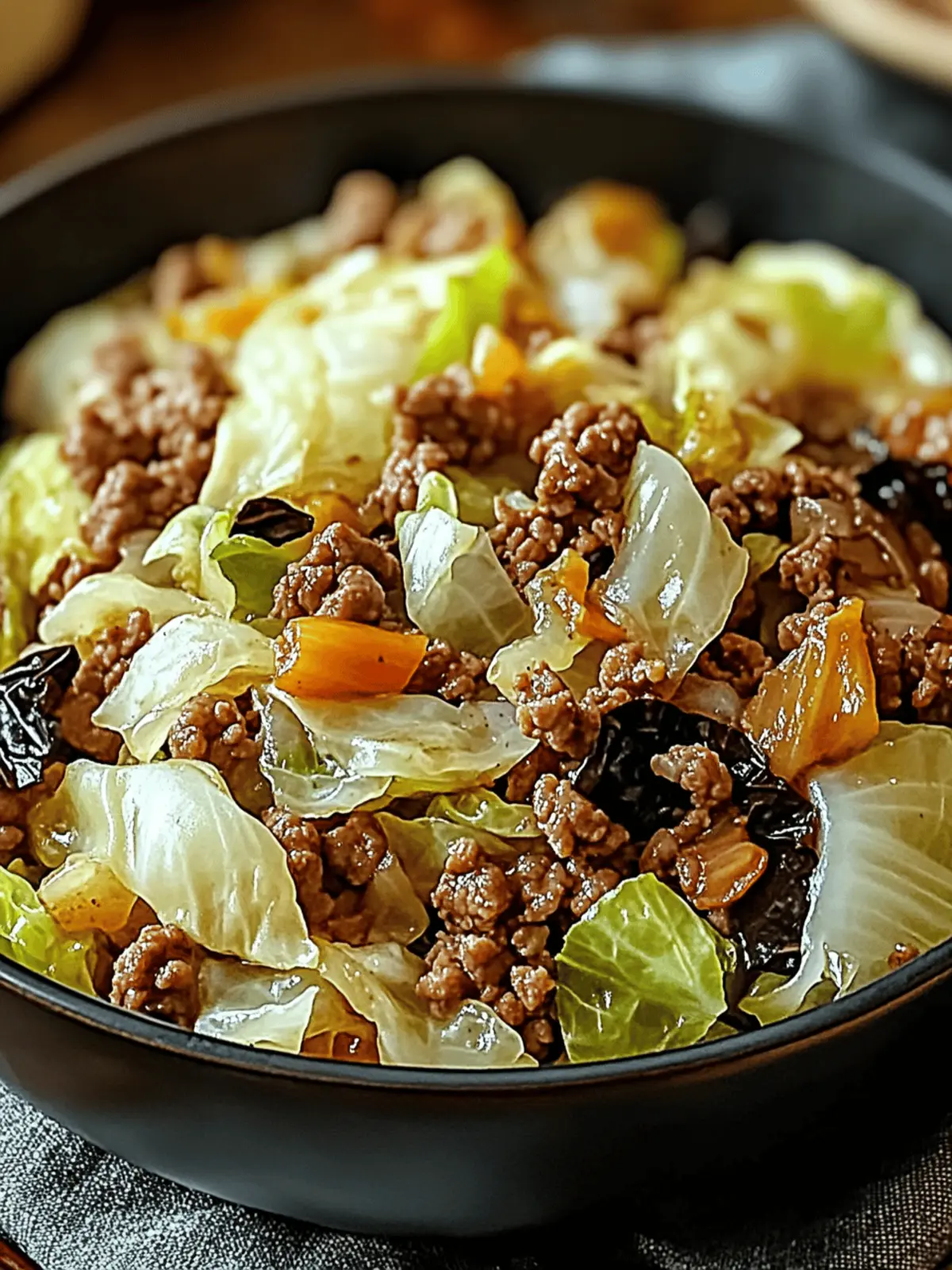 Quick Chinese Ground Beef and Cabbage Stir-Fry for Busy Nights 3 Chinese Ground Beef and Cabbage Stir-Fry