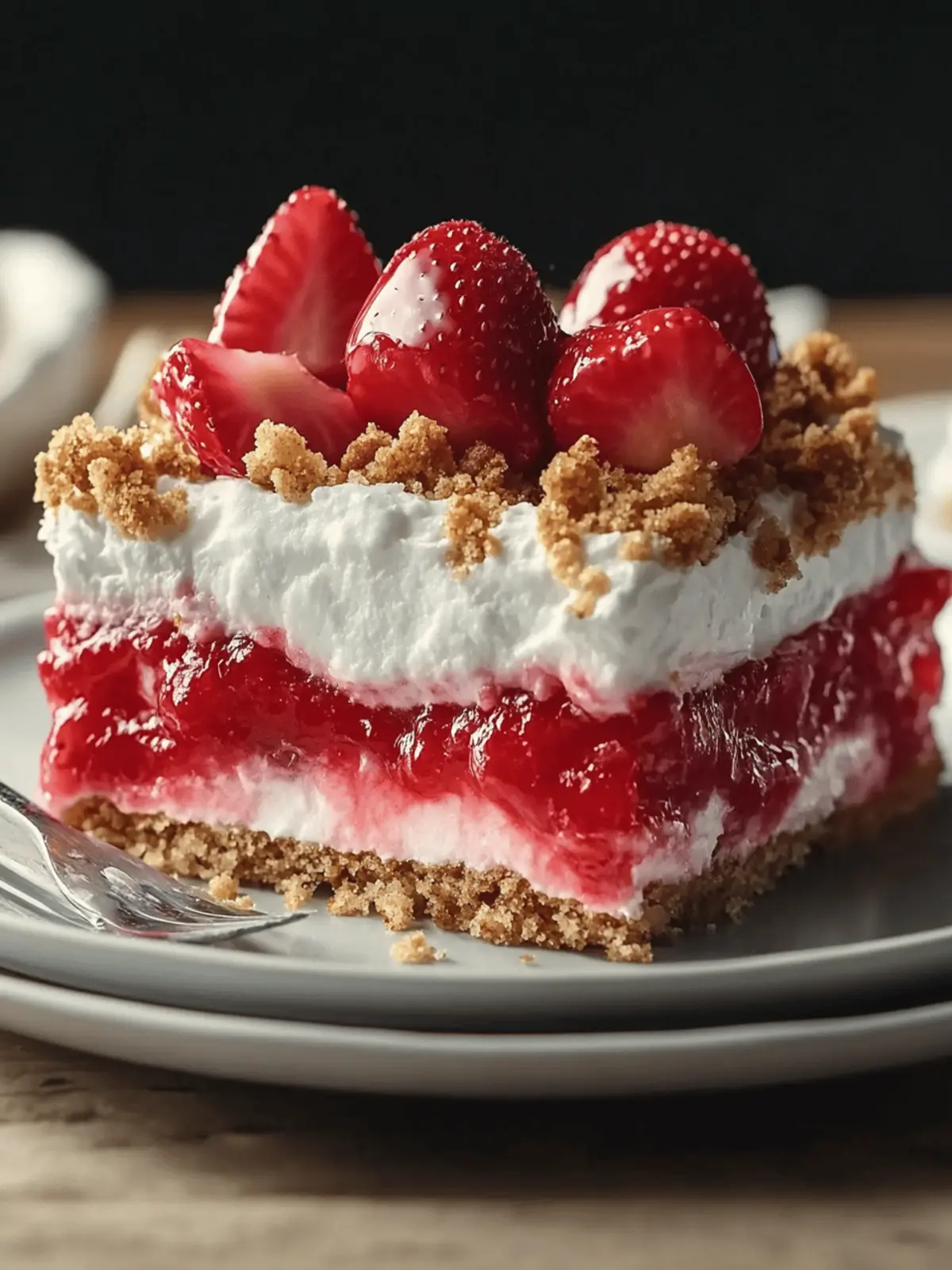 Strawberry Crunch Poke Cake – Easy, Irresistible Summer Treat! 3 Strawberry Crunch Poke Cake