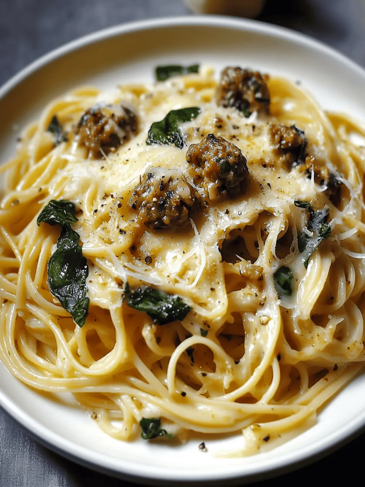 Cheesy Garlic Linguine: Savory Comfort Ready in 30 Minutes 2 Cheesy Garlic Linguine