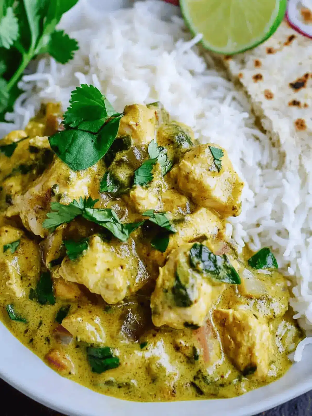 Creamy Slow Cooker Basil Chicken Coconut Curry for Busy Nights 3 Slow Cooker Basil Chicken Coconut Curry