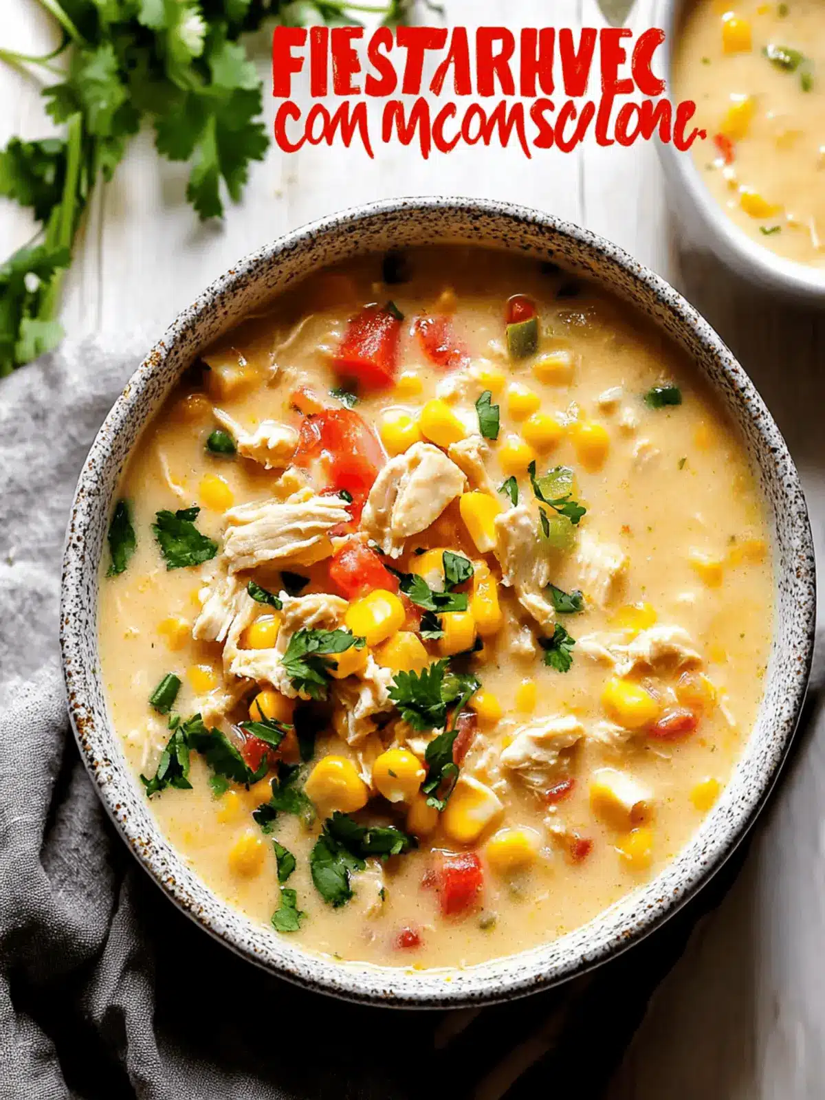 Fiesta Chicken Corn Chowder: A Quick, Creamy Delight! 4 Fiesta Chicken Corn Chowder