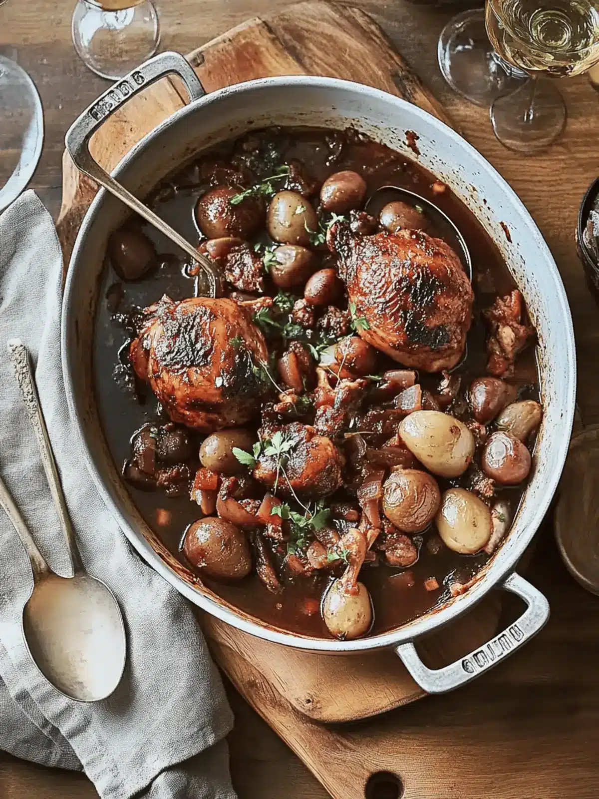Cajun Coq au Vin: Comfort Food Upgrade for Cozy Nights 3 Cajun Coq au Vin