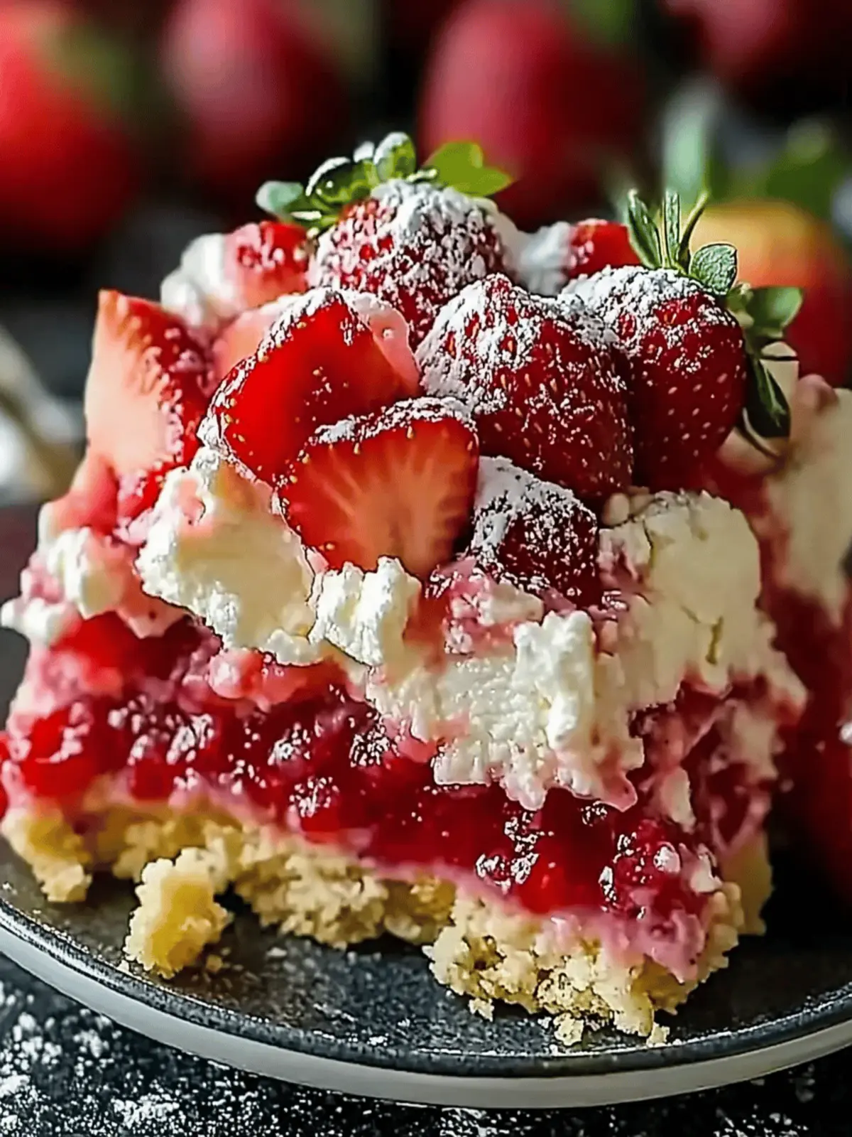 Irresistible Strawberry Cheesecake Dump Cake Recipe Delight for Summer Fun 4 Irresistible Strawberry Cheesecake Dump Cake Recipe Delight