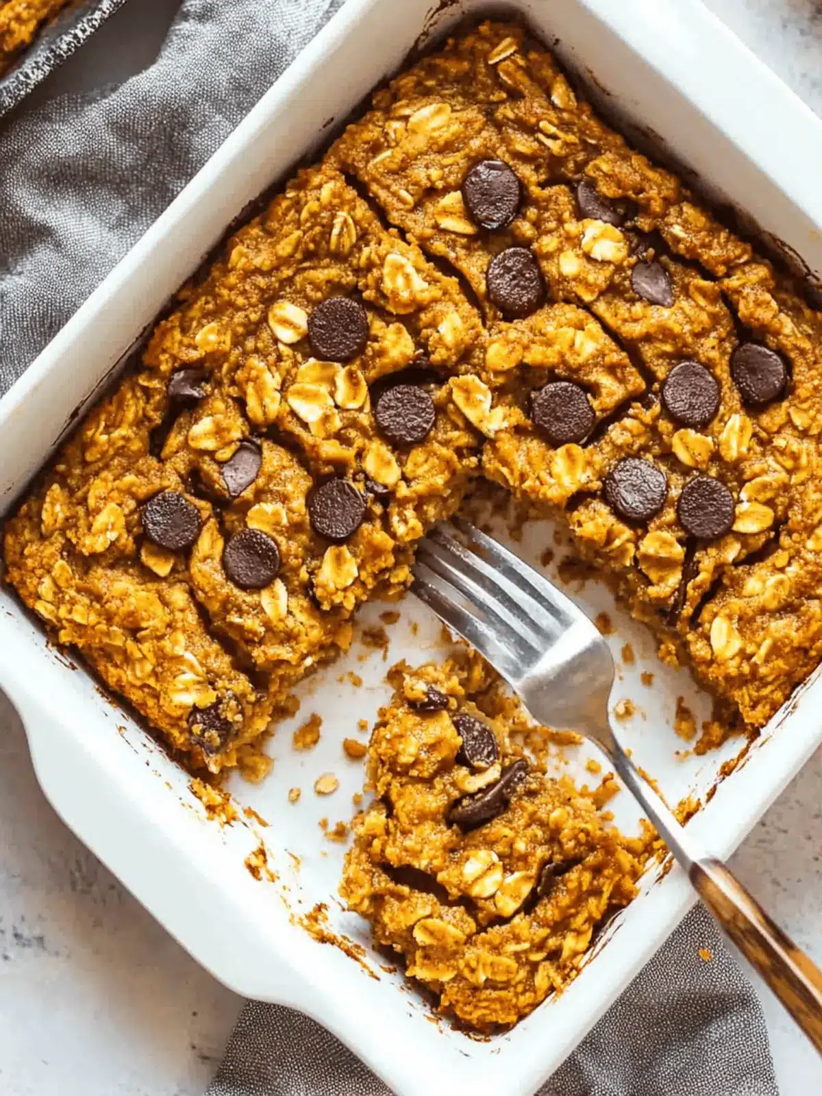 Warm Pumpkin Baked Oatmeal for Cozy Fall Mornings 5 Pumpkin Baked Oatmeal
