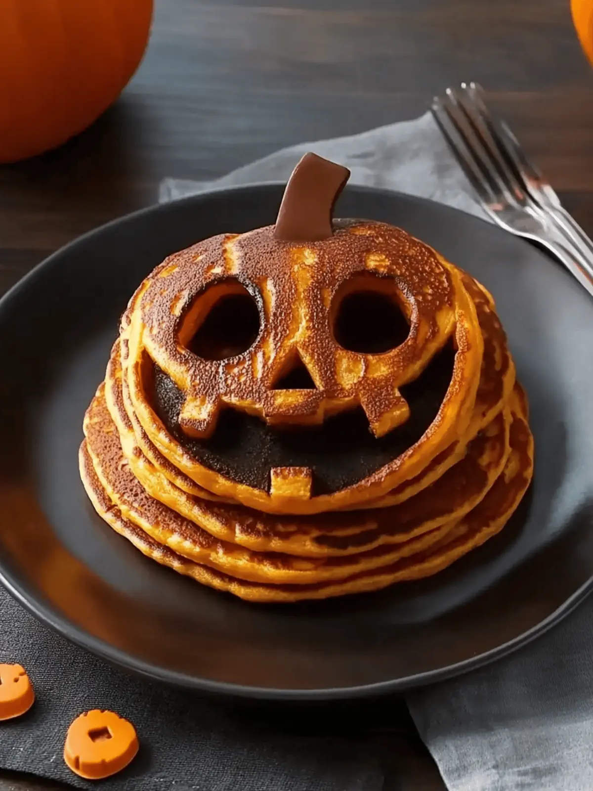 Spooktacular and Fun Jack O Lantern Pancakes for Halloween Fun 3 Spooktacular and Fun Jack O Lantern Pancakes