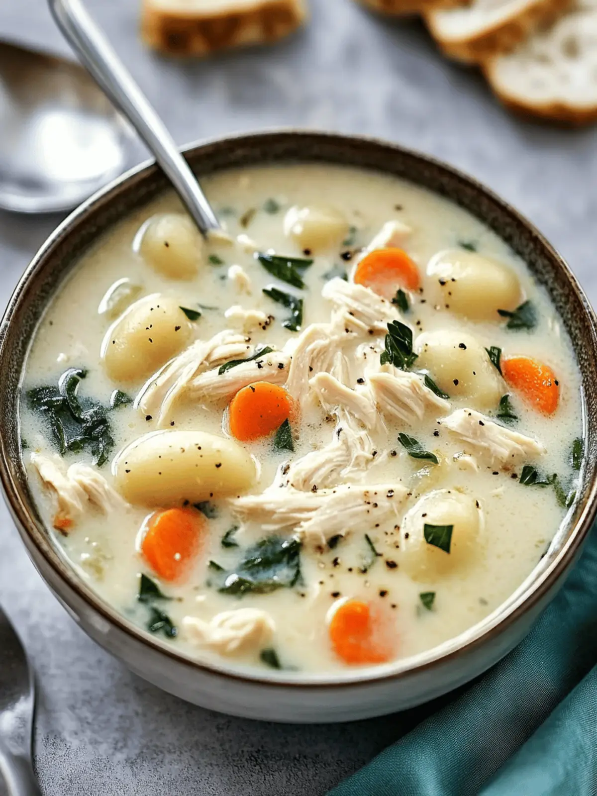 Savor This Creamy Crockpot Chicken Gnocchi Soup Bliss 3 Creamy Crockpot Chicken Gnocchi Soup