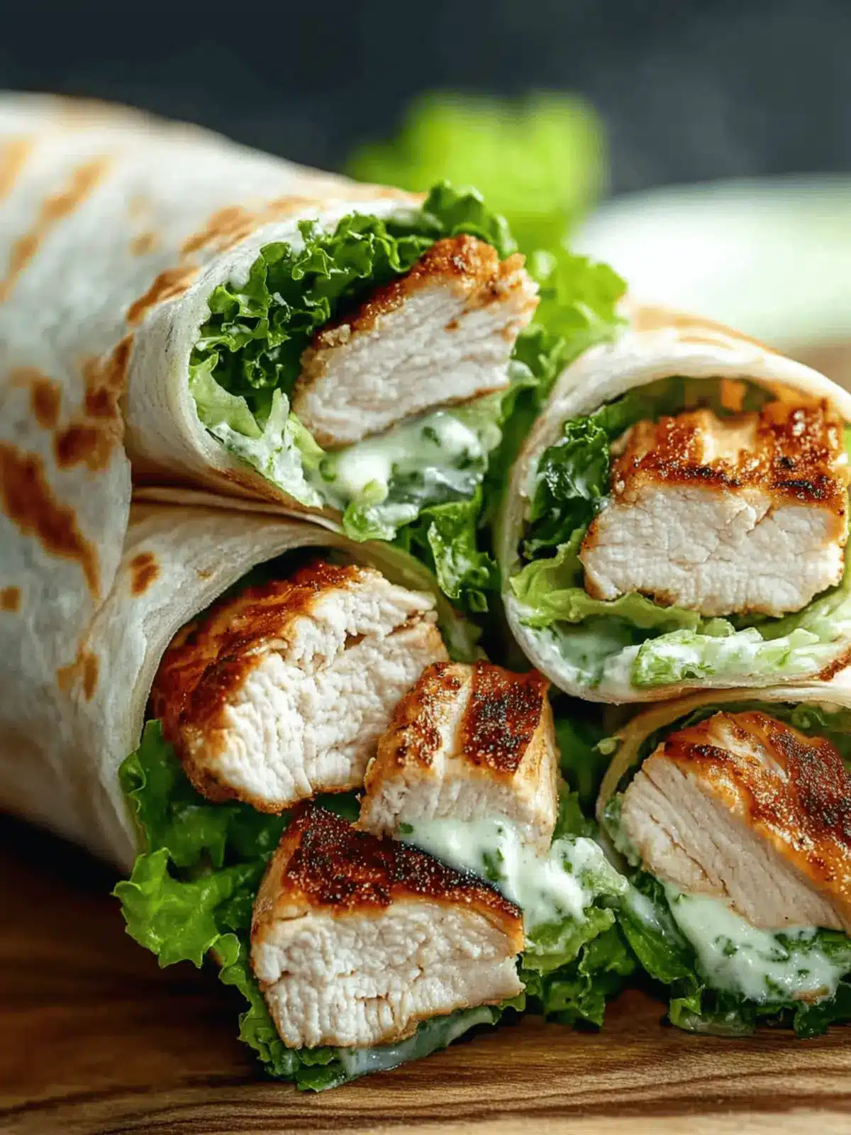Delicious Easy Chicken Caesar Wraps Recipe for Busy Days 2 Easy Chicken Caesar Wraps Recipe