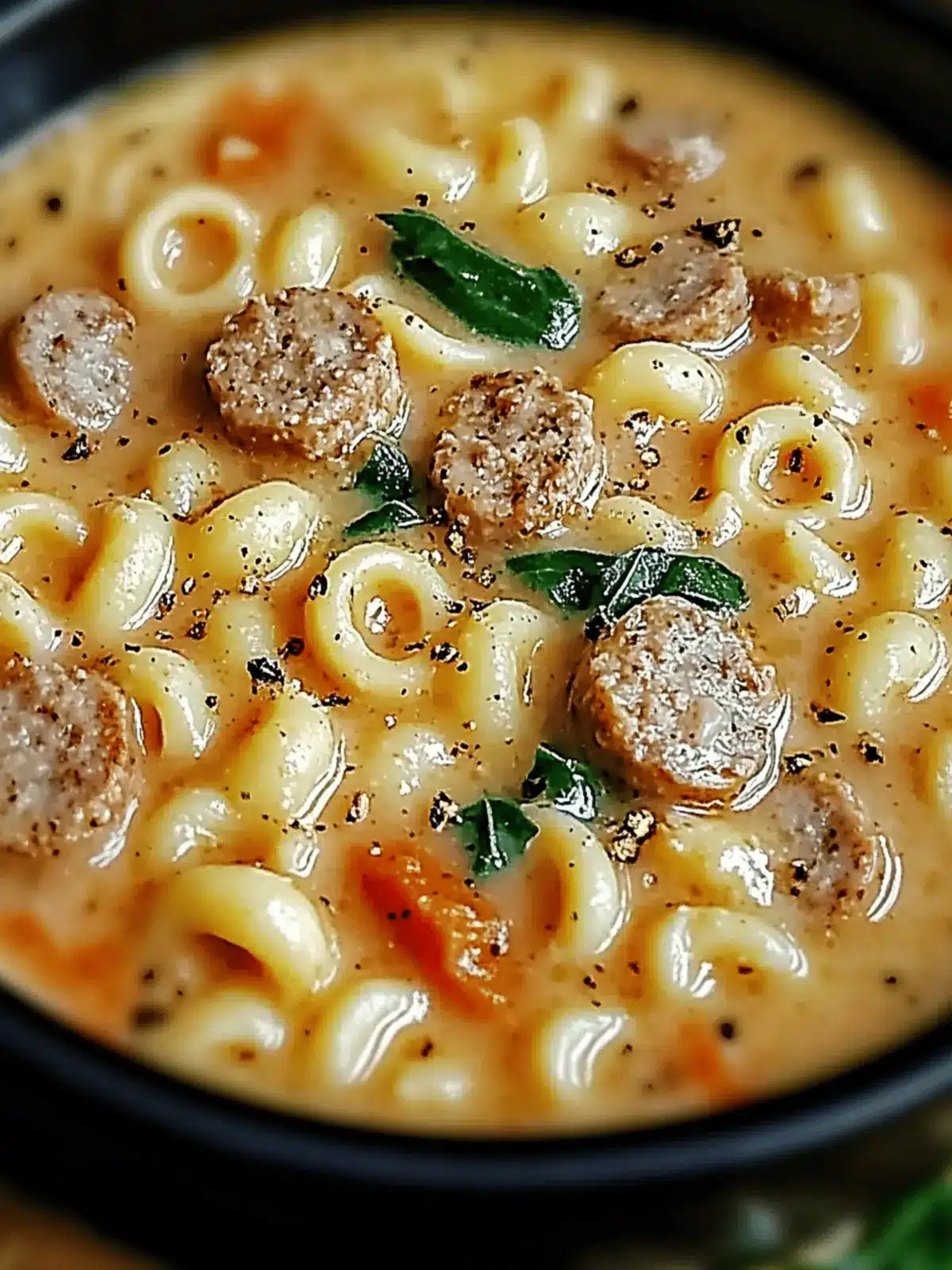 Creamy Parmesan Italian Sausage Ditalini Soup for Cozy Nights 2 Creamy Parmesan Italian Sausage Ditalini Soup