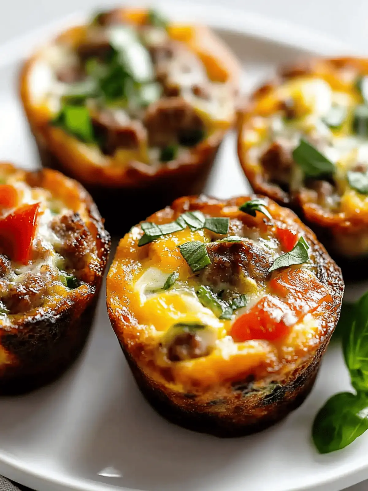 5-Minute Savory Sausage Egg Muffins for Busy Mornings 4 5-Minute Savory Sausage Egg Muffins