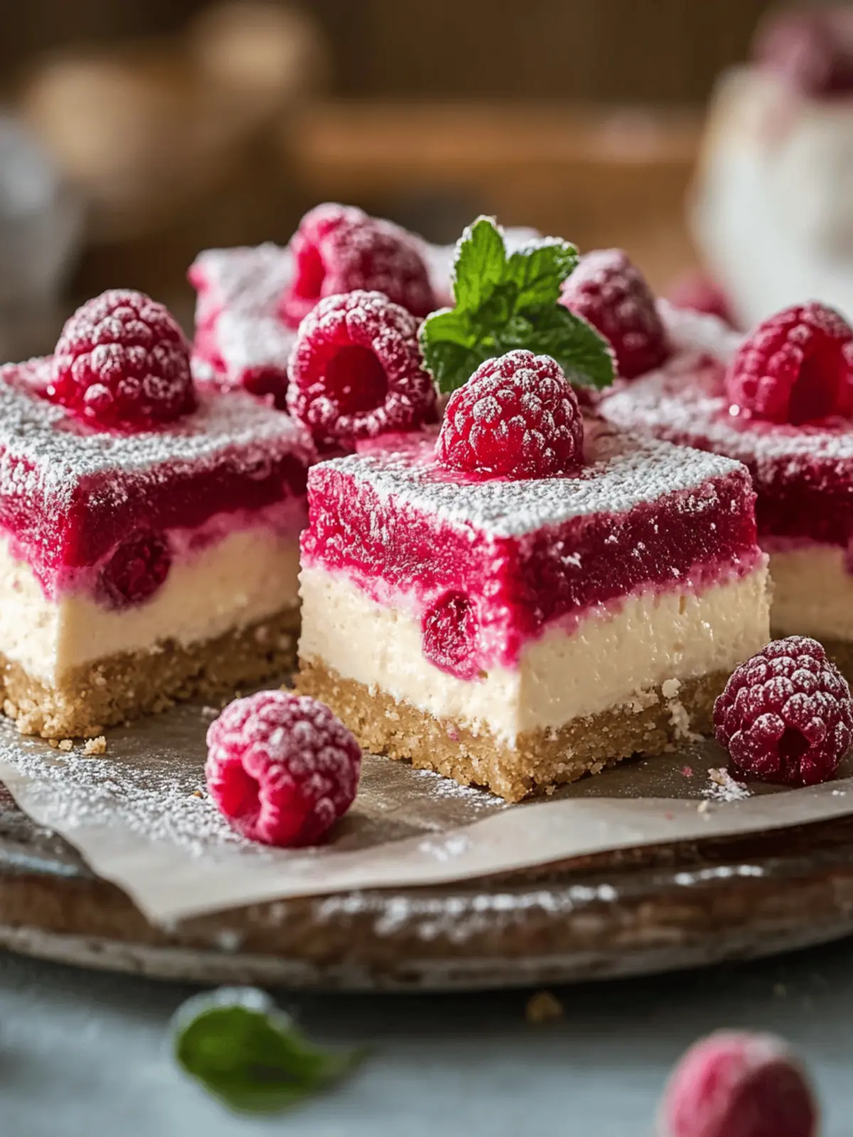 Raspberry Cheesecake Bars That Will Steal Your Heart 5 Raspberry Cheesecake Bars