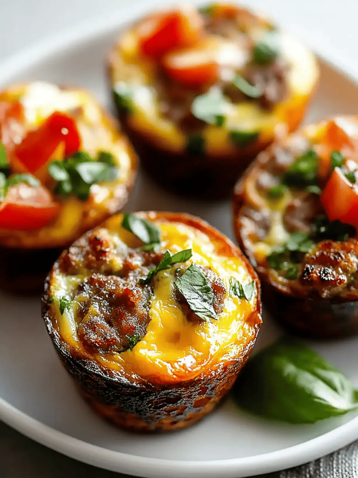 5-Minute Savory Sausage Egg Muffins for Busy Mornings 2 5-Minute Savory Sausage Egg Muffins