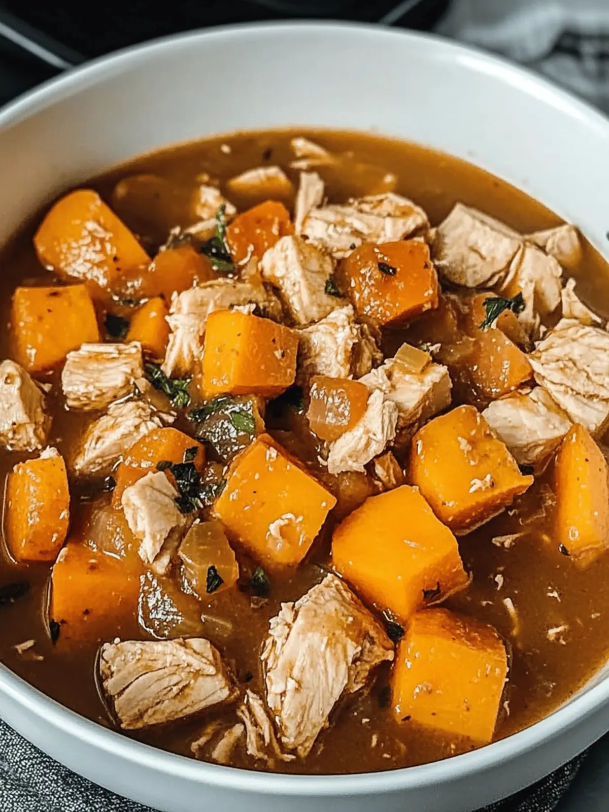 Comforting Crockpot Turkey Sweet Potato Stew for Cozy Nights 5 Crockpot Turkey Sweet Potato Stew