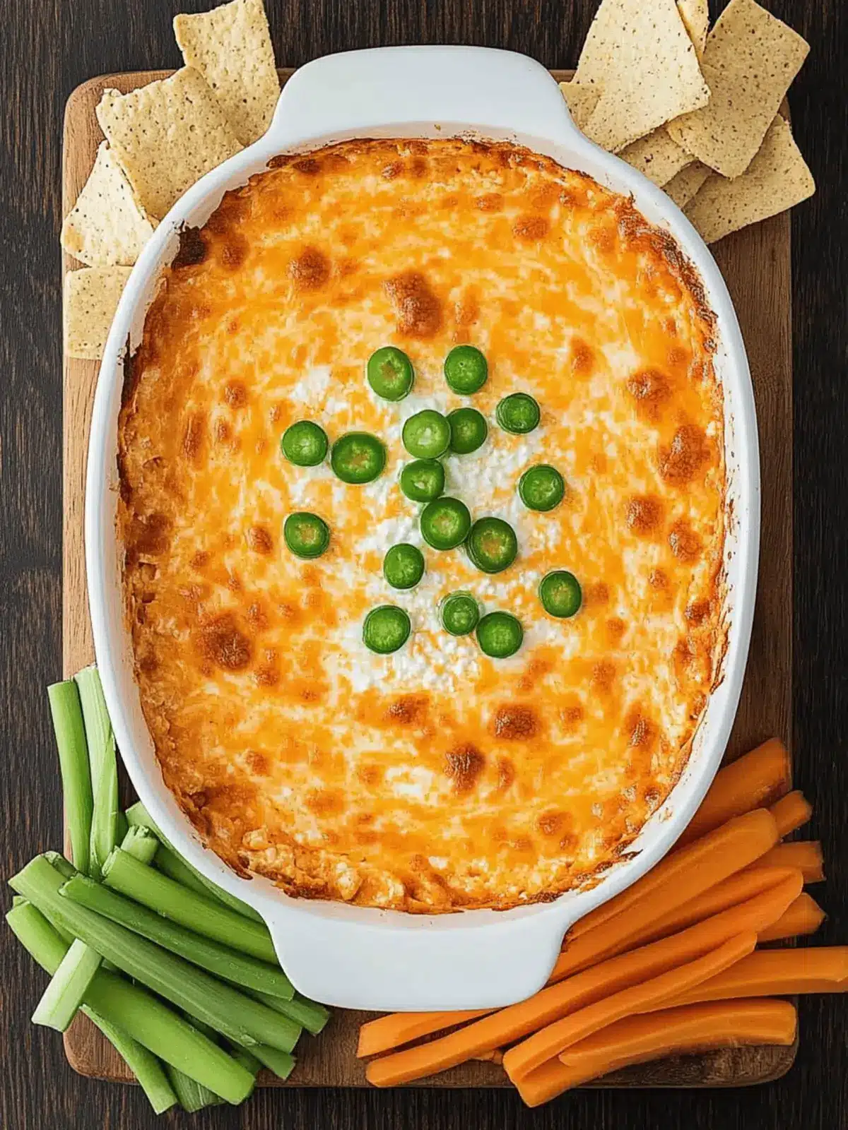 Buffalo Chicken Dip: High Protein with Creamy Cottage Cheese 5 buffalo chicken dip high protein cottage cheese