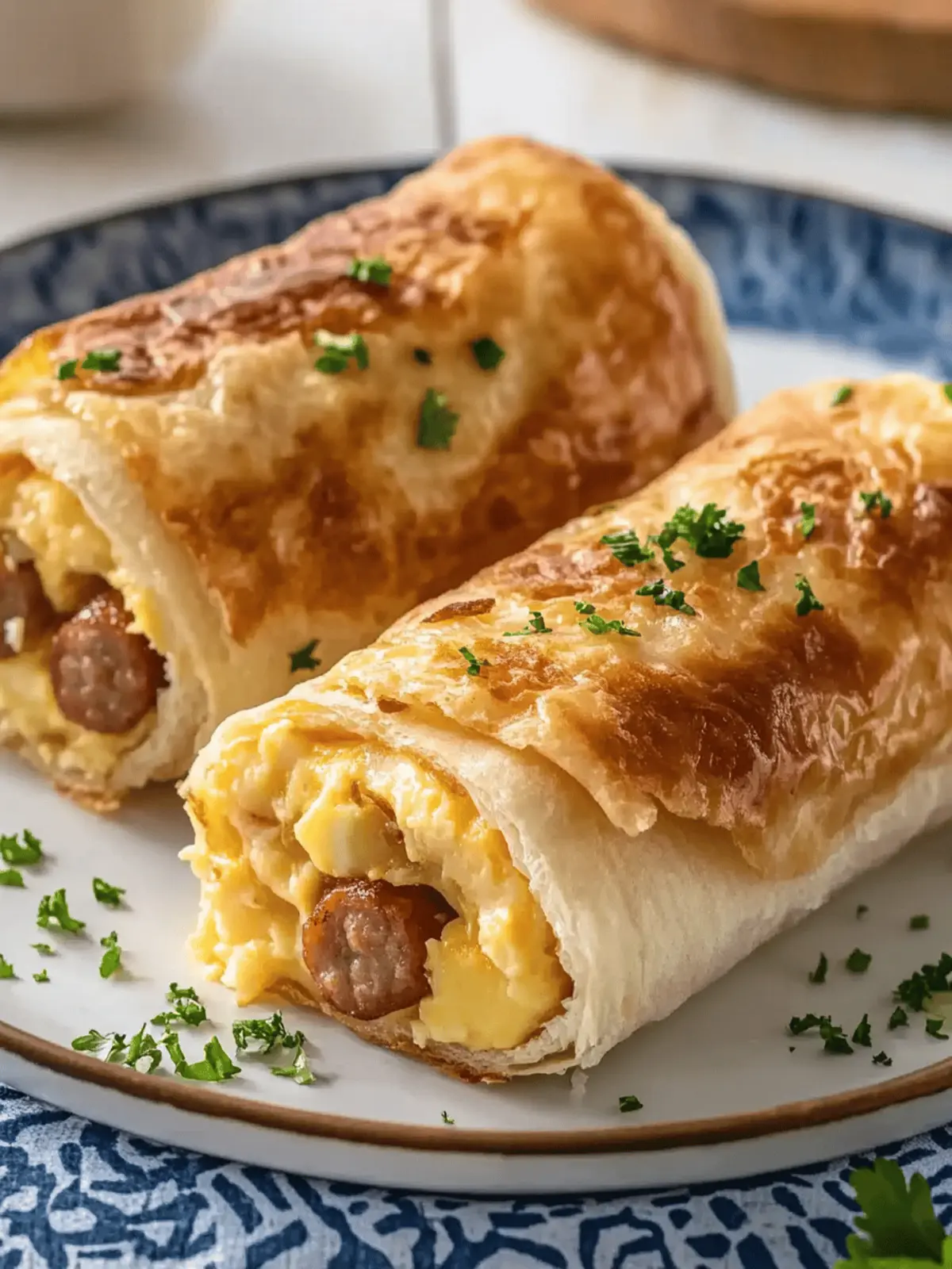 Sausage Egg Breakfast Roll-Ups: A Fun, Family-Friendly Treat 5 Sausage Egg Breakfast Roll-Ups