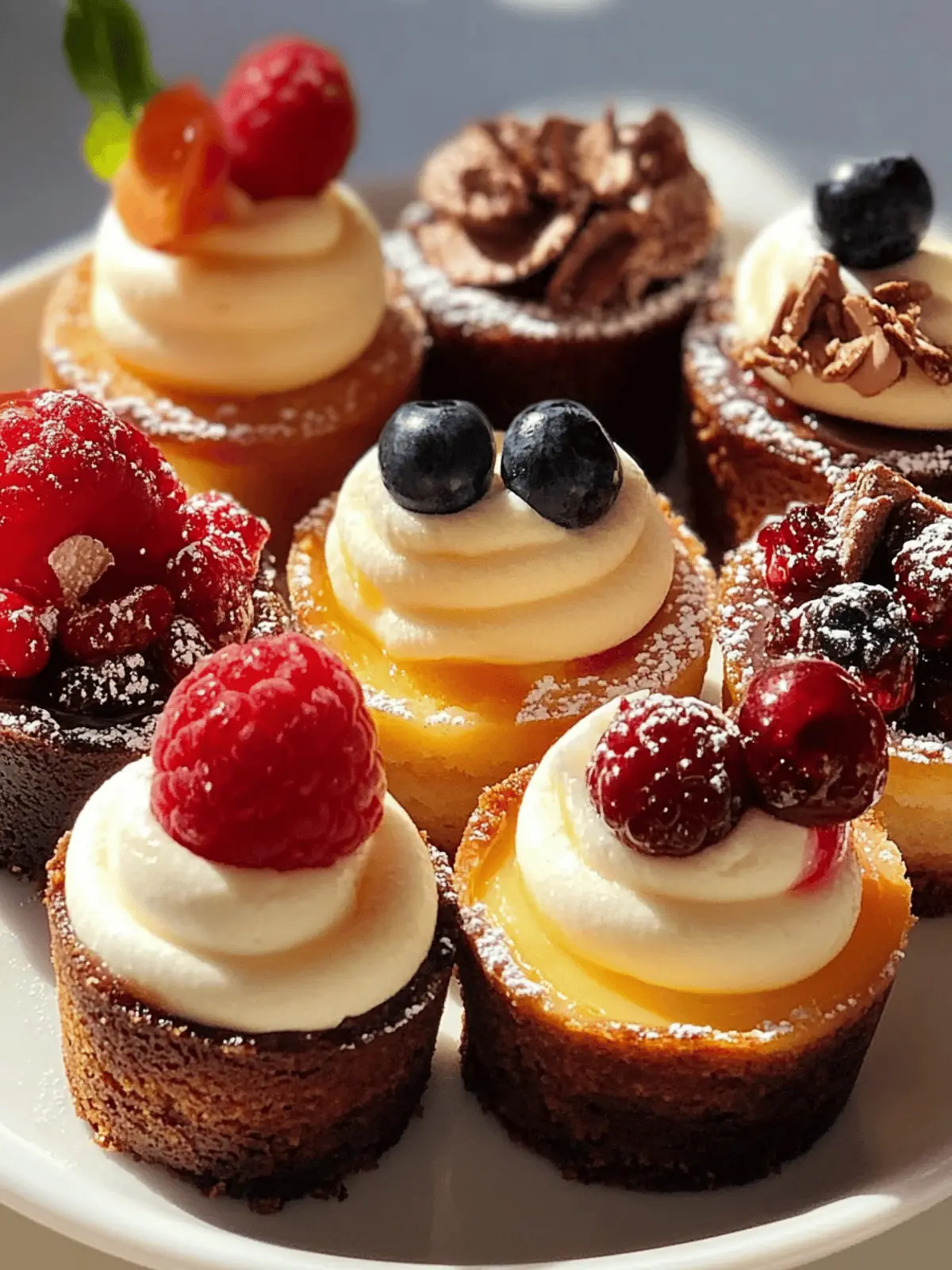 Mini Dessert Ideas That Will Delight Your Taste Buds Today 5 Mini dessert ideas that will delight your taste buds!