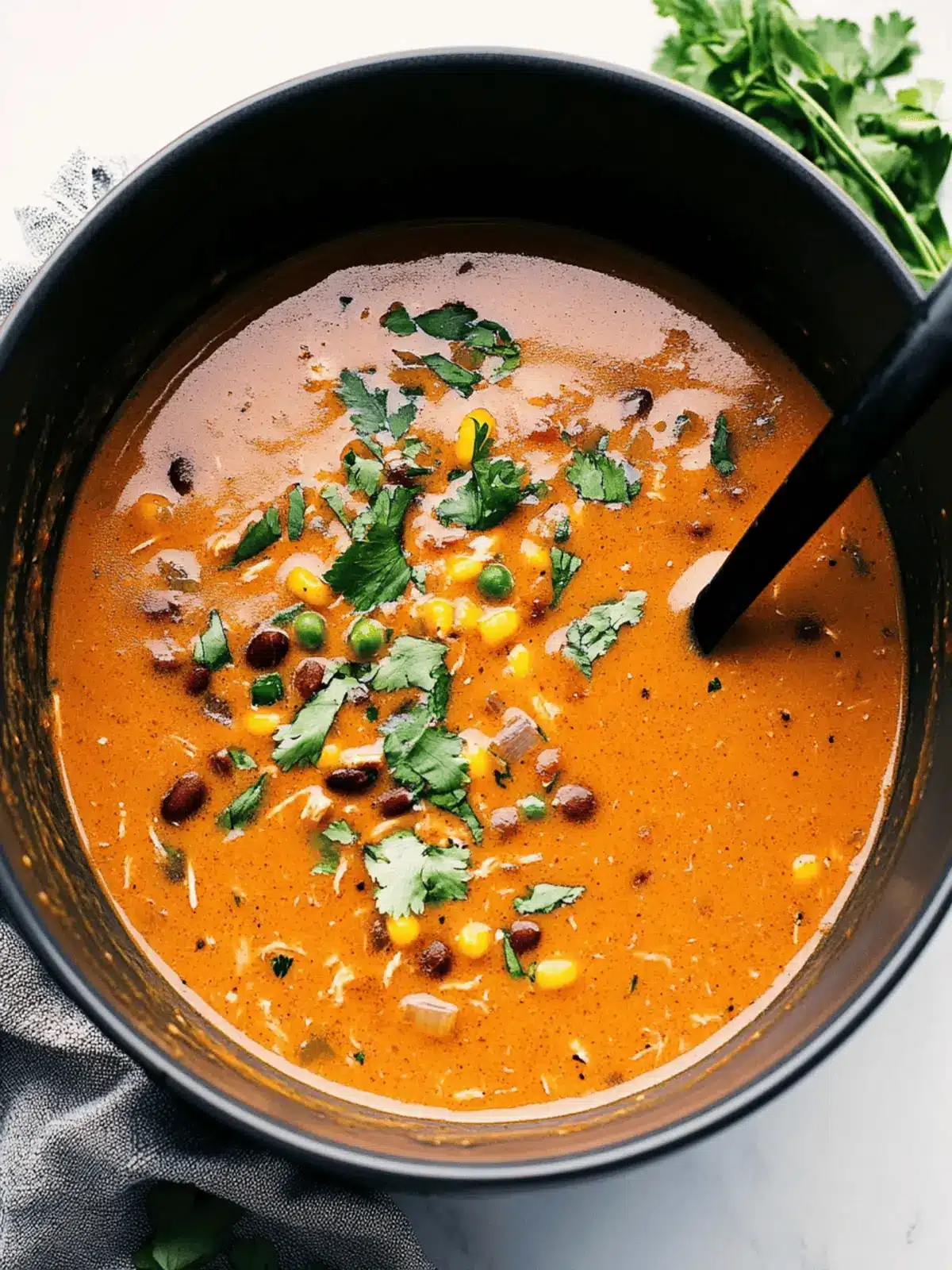 Quick 20-Minute Chicken Tortilla Soup Your Family Will Love 3 Chicken Tortilla Soup