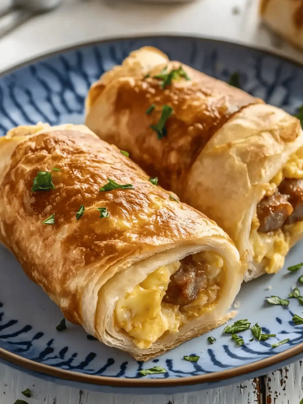 Sausage Egg Breakfast Roll-Ups: A Fun, Family-Friendly Treat 4 Sausage Egg Breakfast Roll-Ups