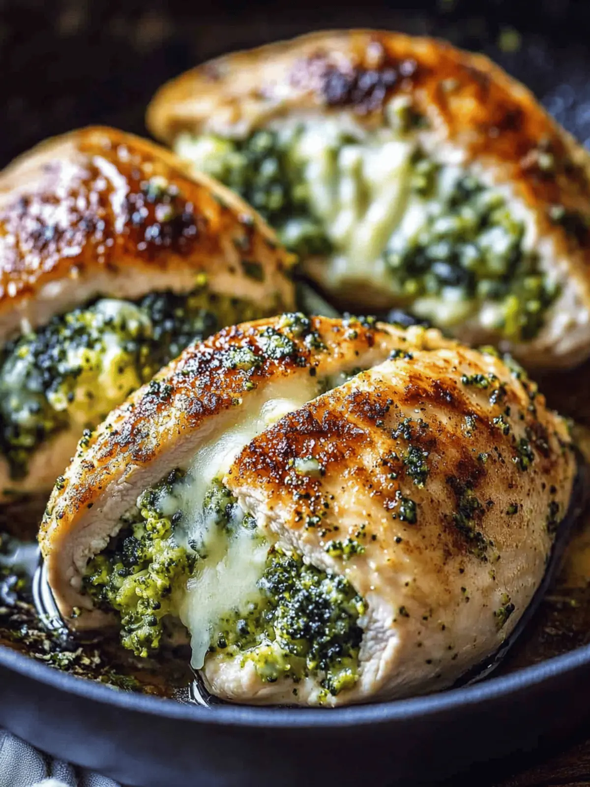 Broccoli Cheddar Stuffed Chicken Breasts for Ultimate Comfort 4 Broccoli Cheddar Stuffed Chicken Breasts