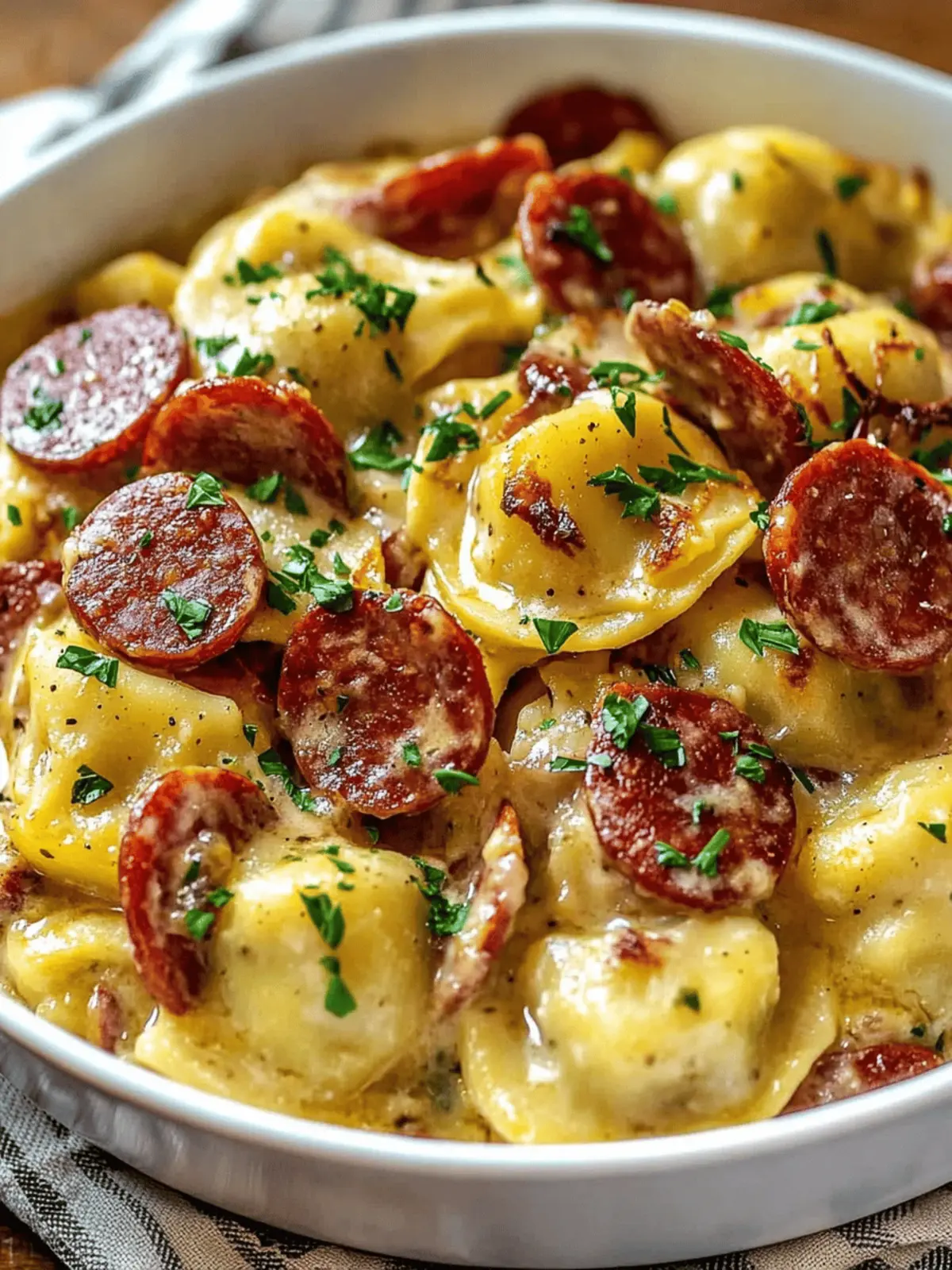 Crockpot Pierogi Casserole with Kielbasa: Your Comfort Dish 4 Crockpot Pierogi Casserole with Kielbasa