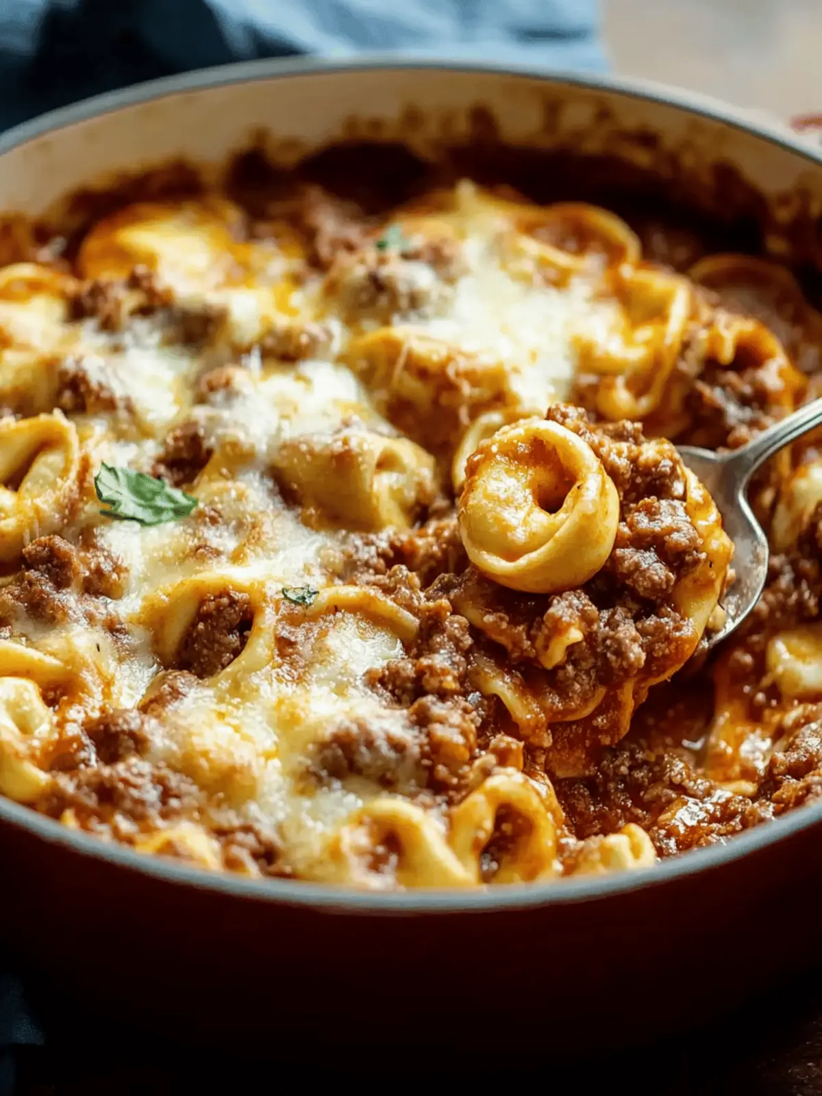 Hearty Beefy Tortellini Bake: A Cozy Family Favorite 5 Beefy Tortellini Bake