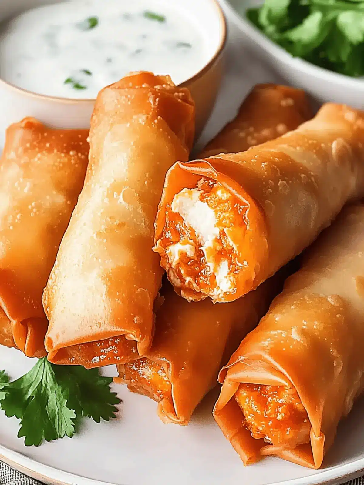 Delicious Buffalo Chicken Egg Rolls: Crispy Twist on a Classic 5 Delicious Buffalo Chicken Egg Rolls