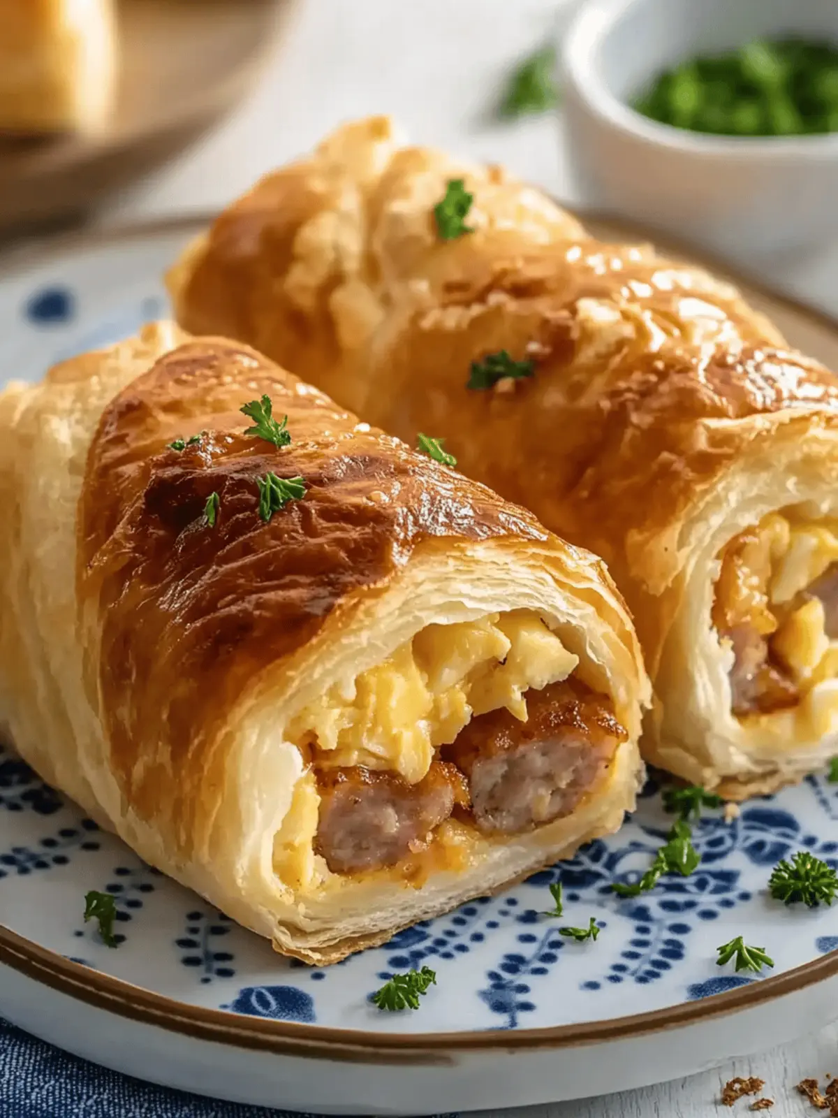 Sausage Egg Breakfast Roll-Ups: A Fun, Family-Friendly Treat 3 Sausage Egg Breakfast Roll-Ups