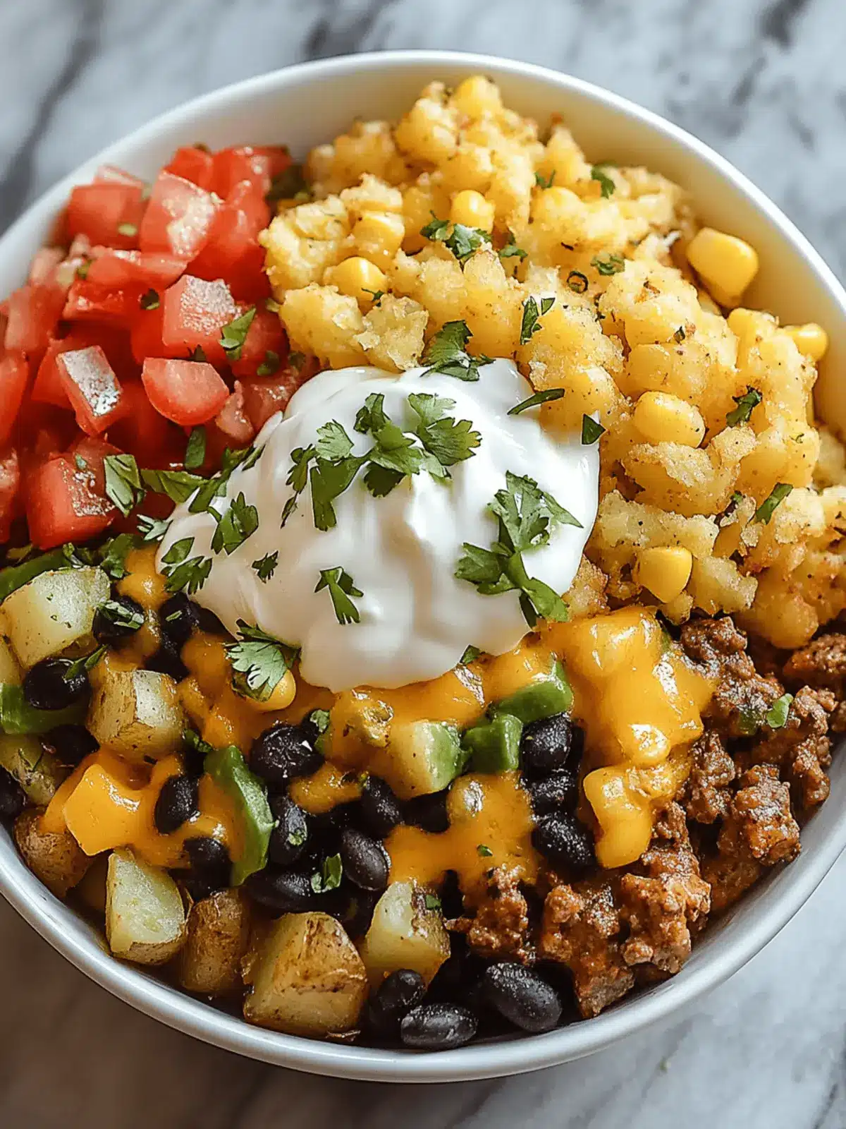 Southwestern Cheesy Potato Bowl: Your New Go-To Comfort Meal 4 Southwestern Cheesy Potato Bowl