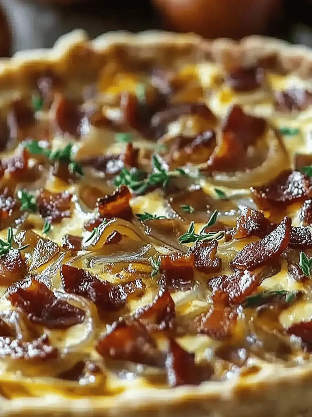 Savory Caramelized Onion and Bacon Quiche You’ll Love 5 Caramelized Onion and Bacon Quiche