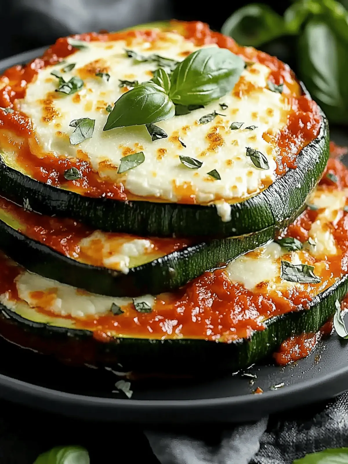 Zucchini Ricotta Melts with Marinara for Cozy Nights In 5 Zucchini Ricotta Melts with Marinara