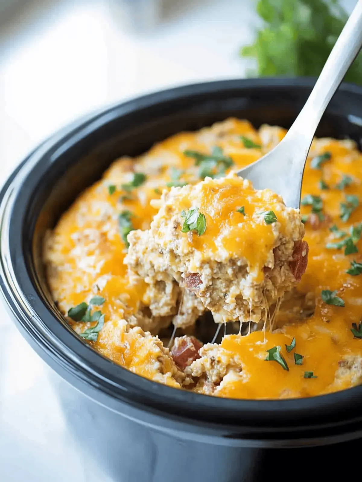 Crockpot Breakfast Casserole: Quick, Easy & Gluten-Free Delight 5 Crockpot Breakfast Casserole