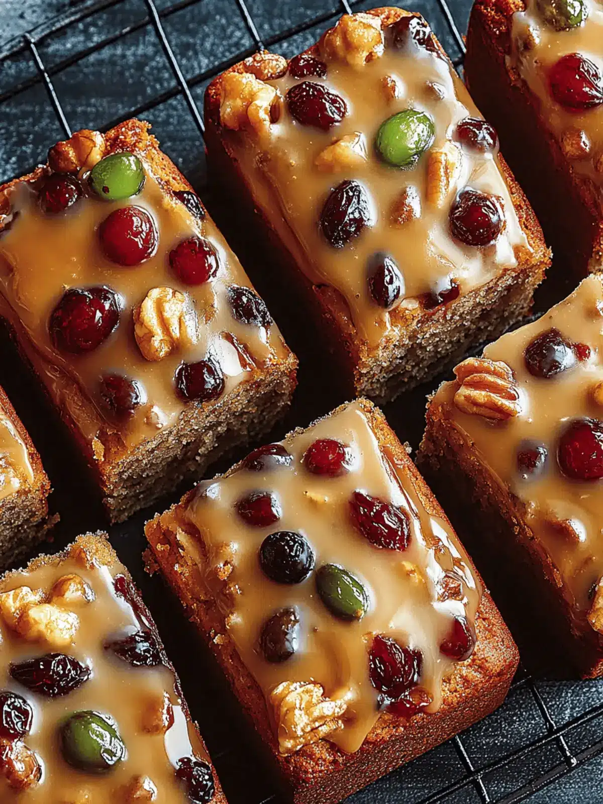 Decadent Mini Fruitcake Loaves for Unforgettable Gifting 4 Mini Fruitcake Loaves