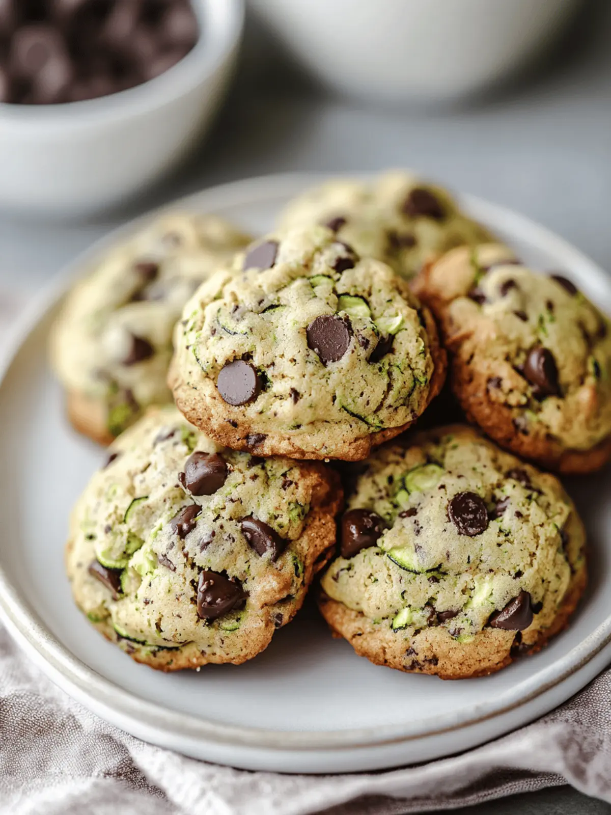 Zucchini Chocolate Chip Cookies: Sneaky Healthy Delights 5 Zucchini Chocolate Chip Cookies