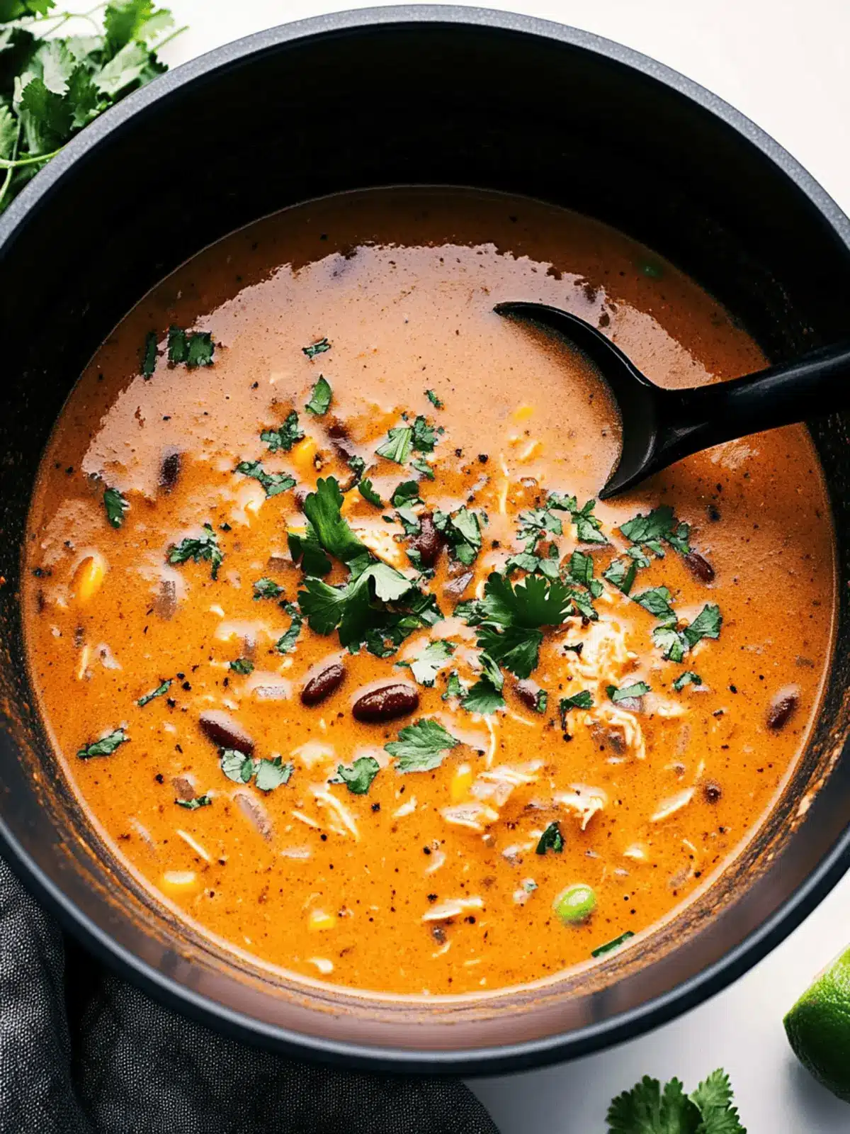 Quick 20-Minute Chicken Tortilla Soup Your Family Will Love 5 Chicken Tortilla Soup