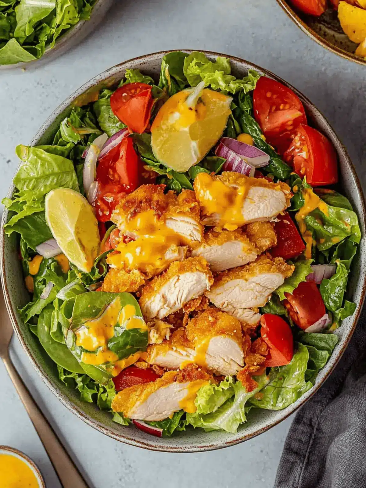 Crispy Chicken Salad That Will Change Your Weeknight Dinners 4 Crispy Chicken Salad