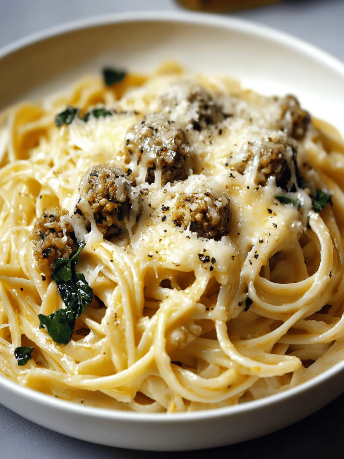 Cheesy Garlic Linguine: Savory Comfort Ready in 30 Minutes 5 Cheesy Garlic Linguine