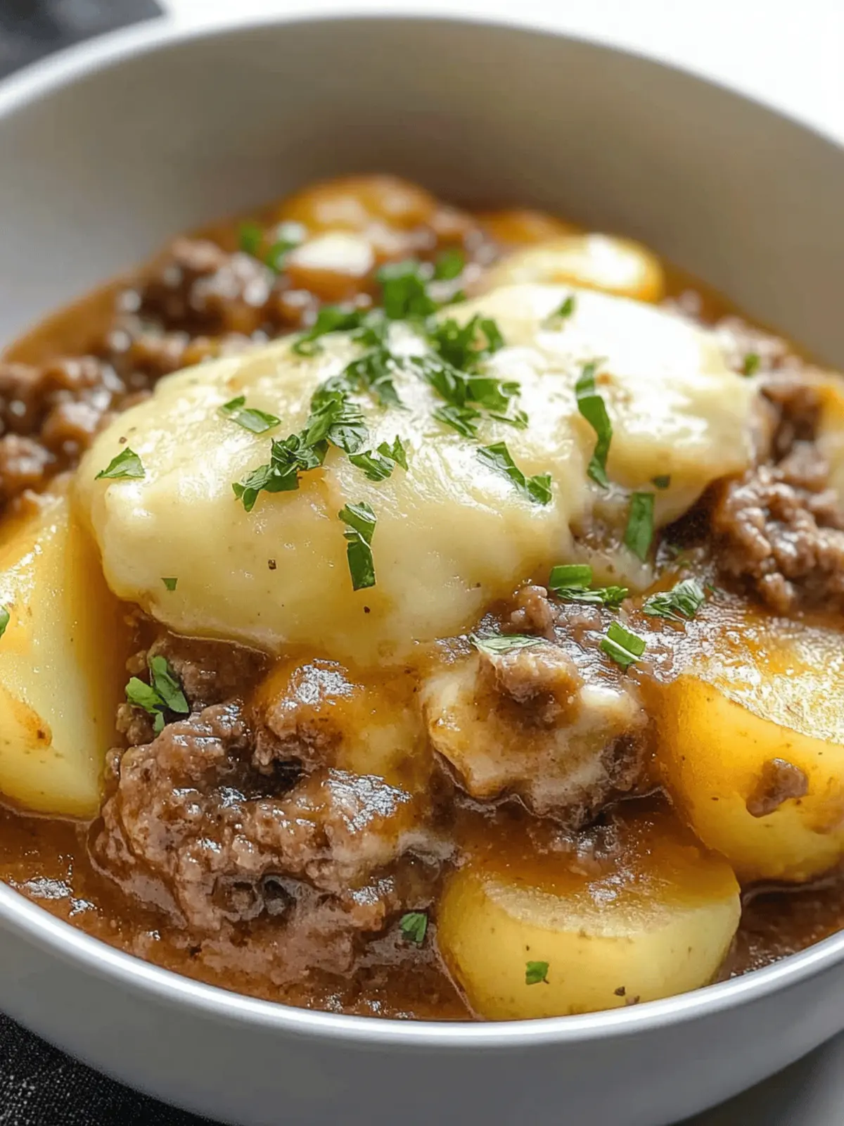 Crockpot Hamburger Potato Casserole Recipe: Cozy Comfort Made Easy 2 Crockpot Hamburger Potato Casserole Recipe
