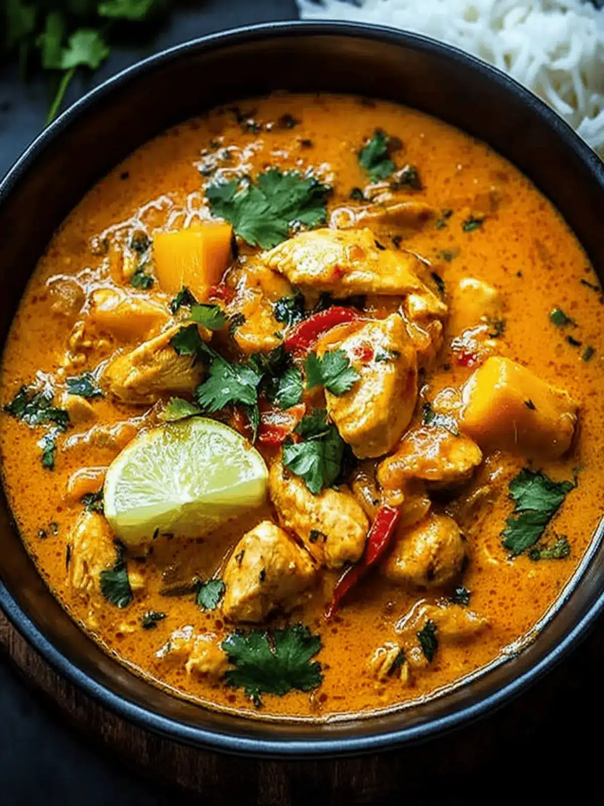 Mango Chicken Curry: A Tropical Twist for Dinner Tonight 3 Mango Chicken Curry
