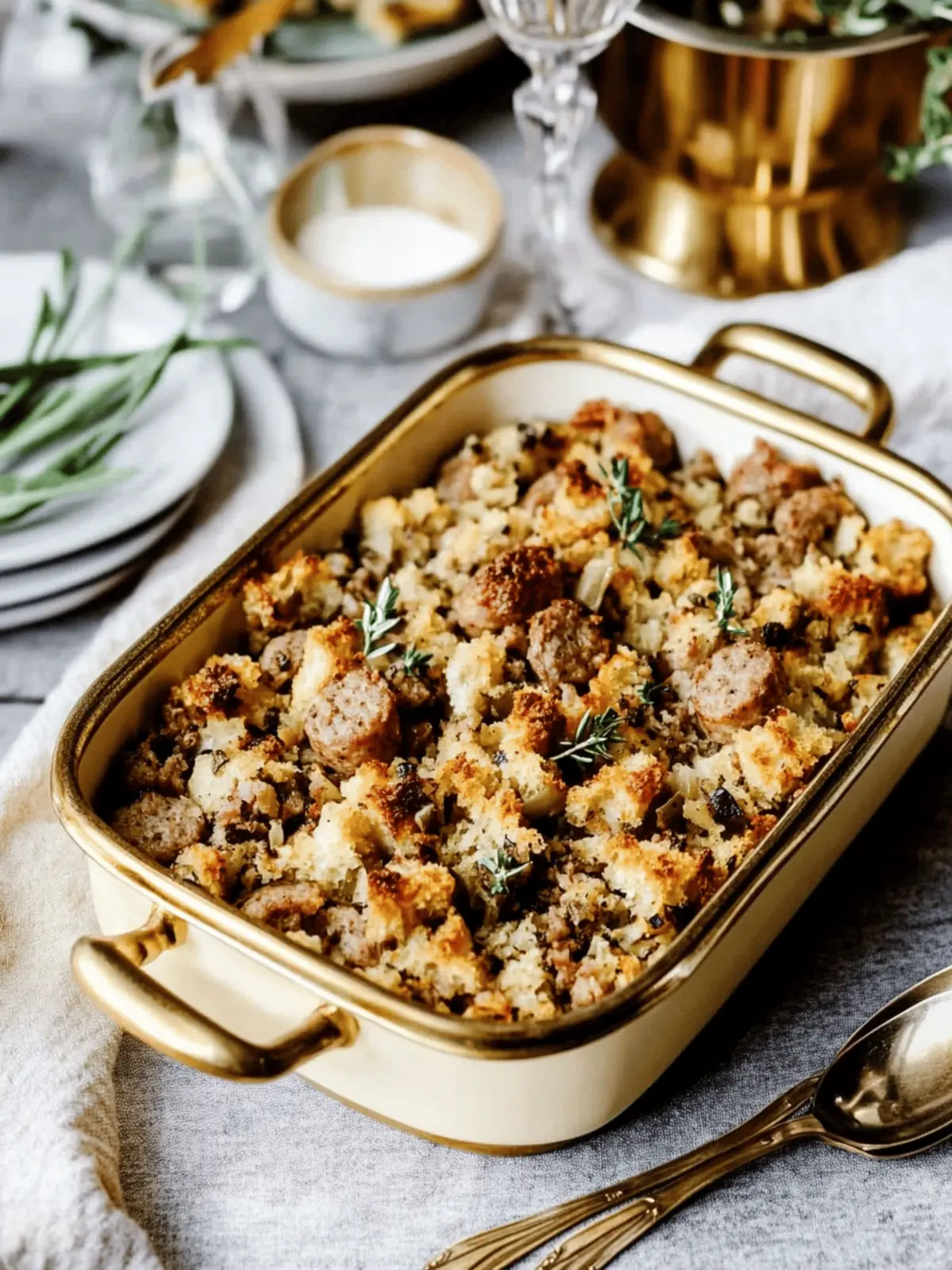 Savory Best Sourdough Sausage Stuffing for Cozy Holidays 5 Best Sourdough Sausage Sausage Stuffing