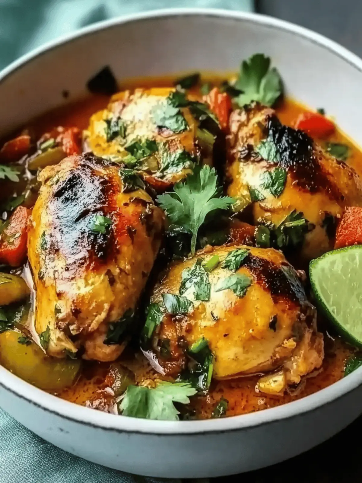 Coconut Milk-Braised Chicken with Harissa: Creamy Flavor Awaits 3 Coconut Milk-Braised Chicken with Harissa