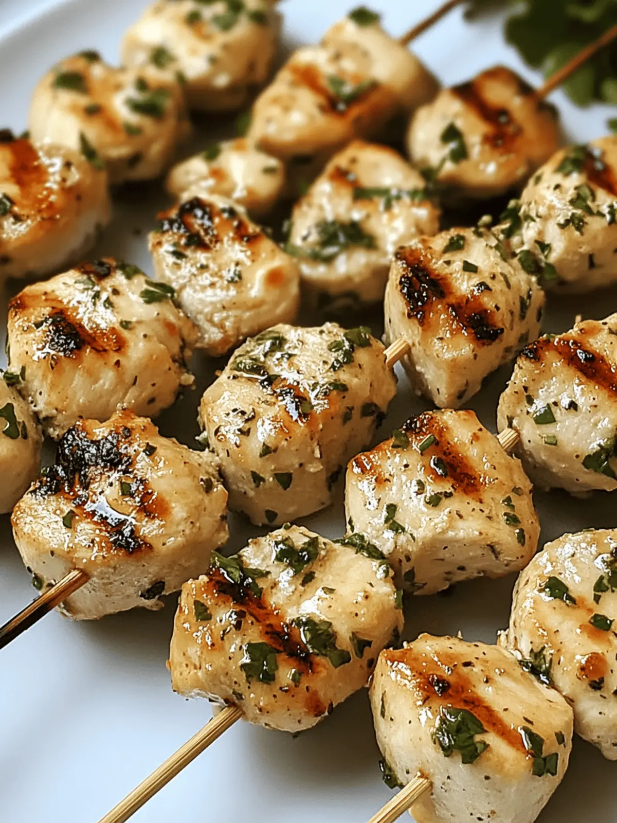 Savor the Flavor: Garlic Parmesan Chicken Kebabs Recipe 5 Garlic Parmesan Chicken Kebabs