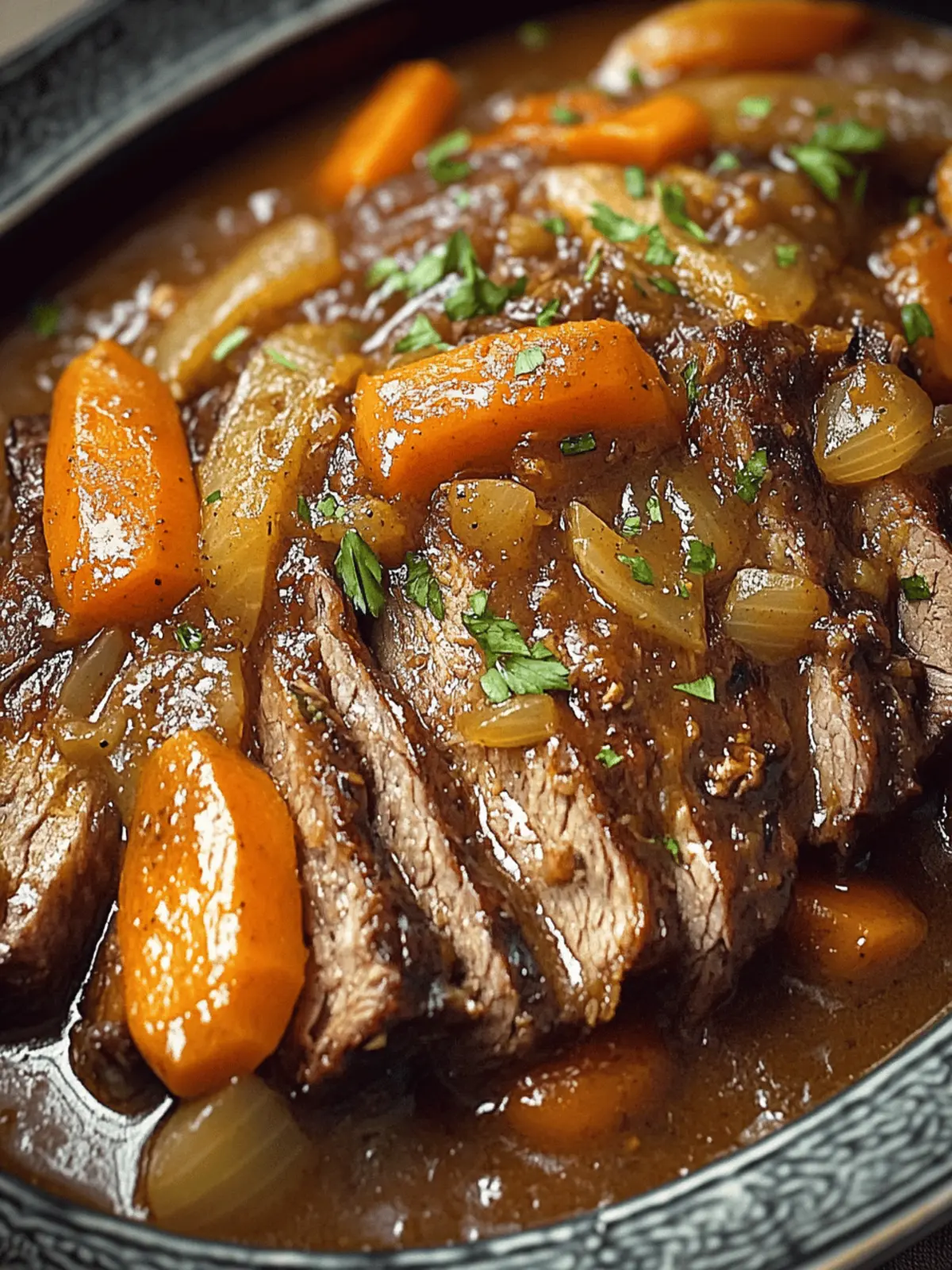 Heavenly Jewish Braised Brisket: A Rosh Hashanah Delight 2 Jewish Braised Brisket for (Rosh Hashanah Recipe)