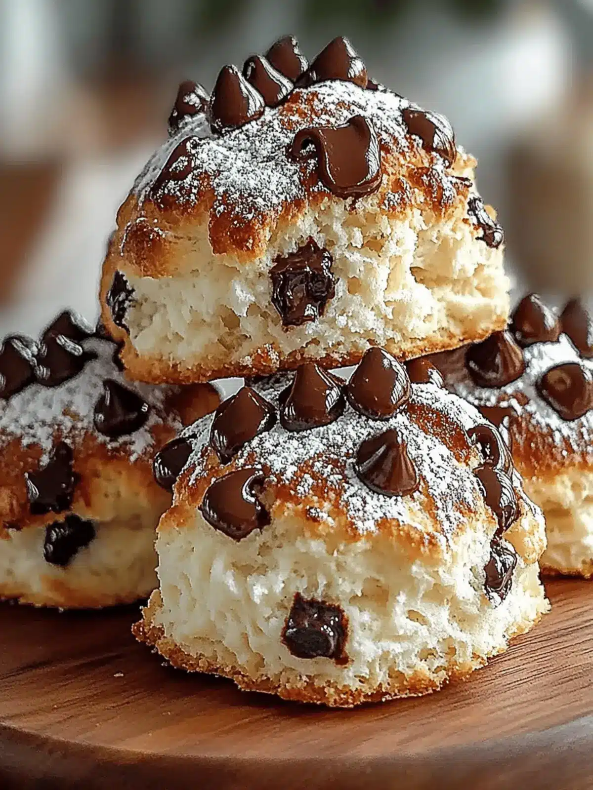 Heavenly Fluffy Chocolate Chip Scones That Melt in Your Mouth 5 Fluffy Chocolate Chip Scones