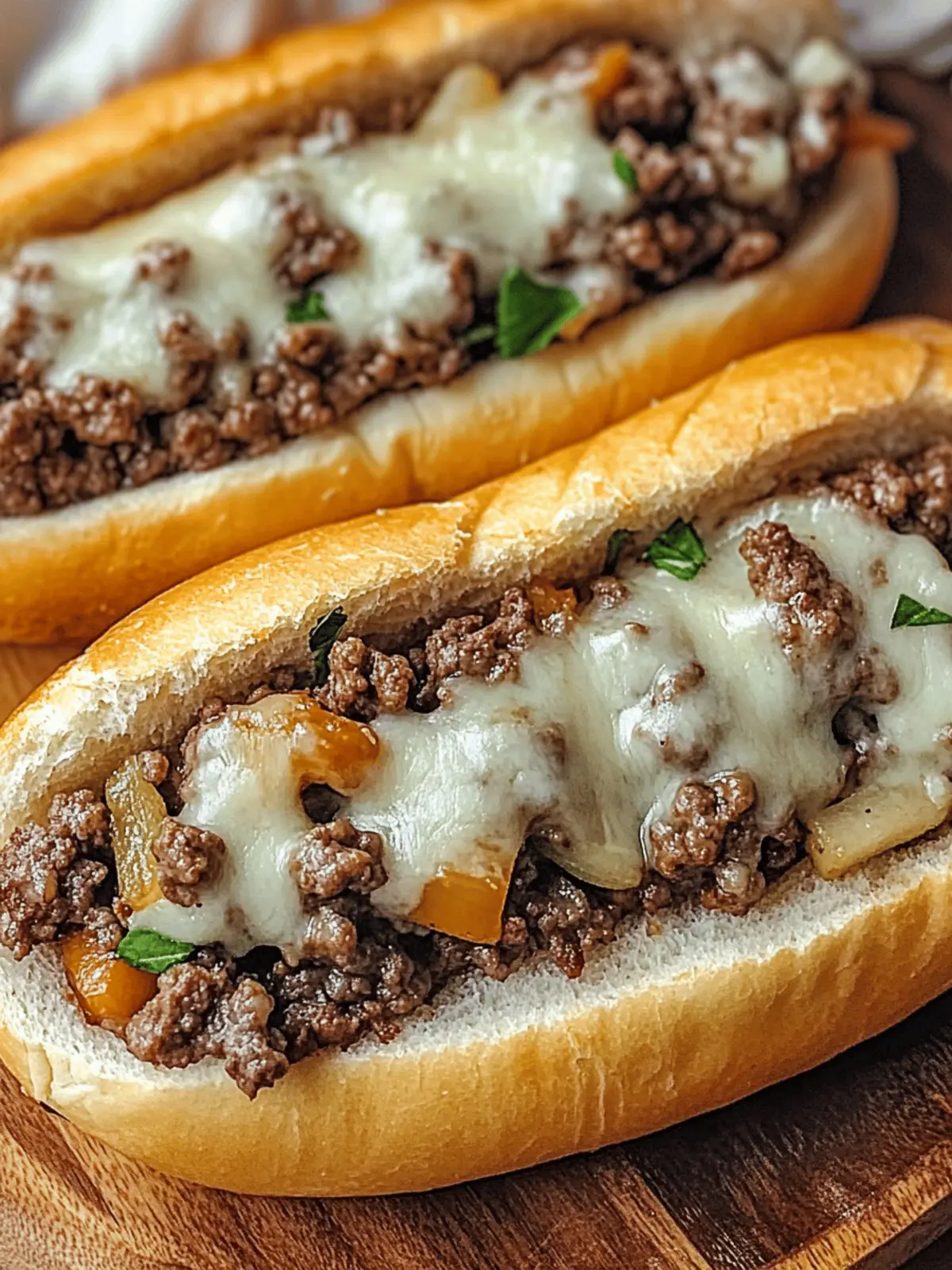 Irresistible Ground Beef Philly Cheesesteaks You’ll Love 2 Ground Beef Philly Cheesesteaks