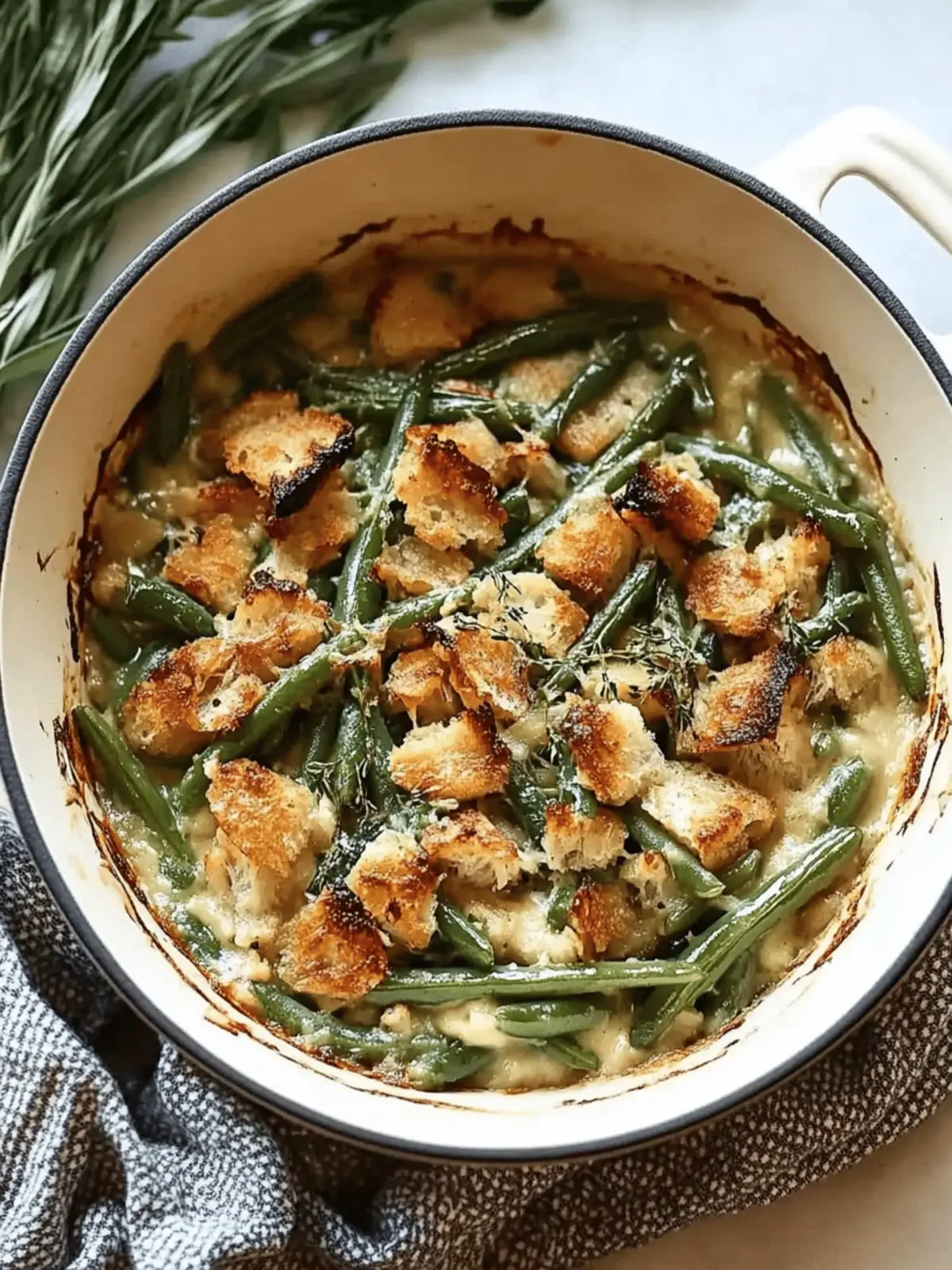 Vegan Green Bean Casserole: Comfort Food Without Guilt 3 Vegan Green Bean Casserole