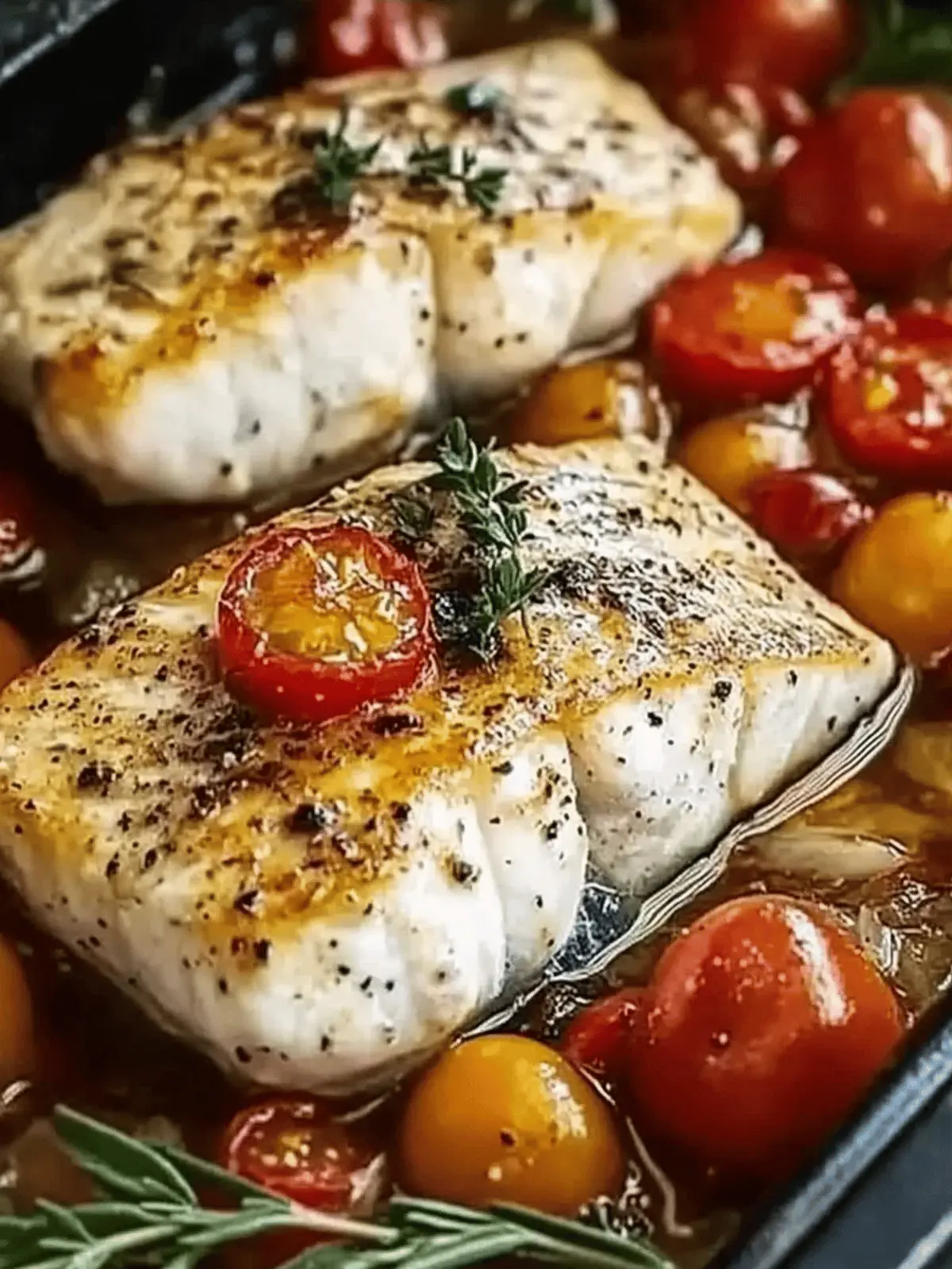 Savor Mediterranean Baked Fish with Colorful Veggies 3 Mediterranean Baked Fish