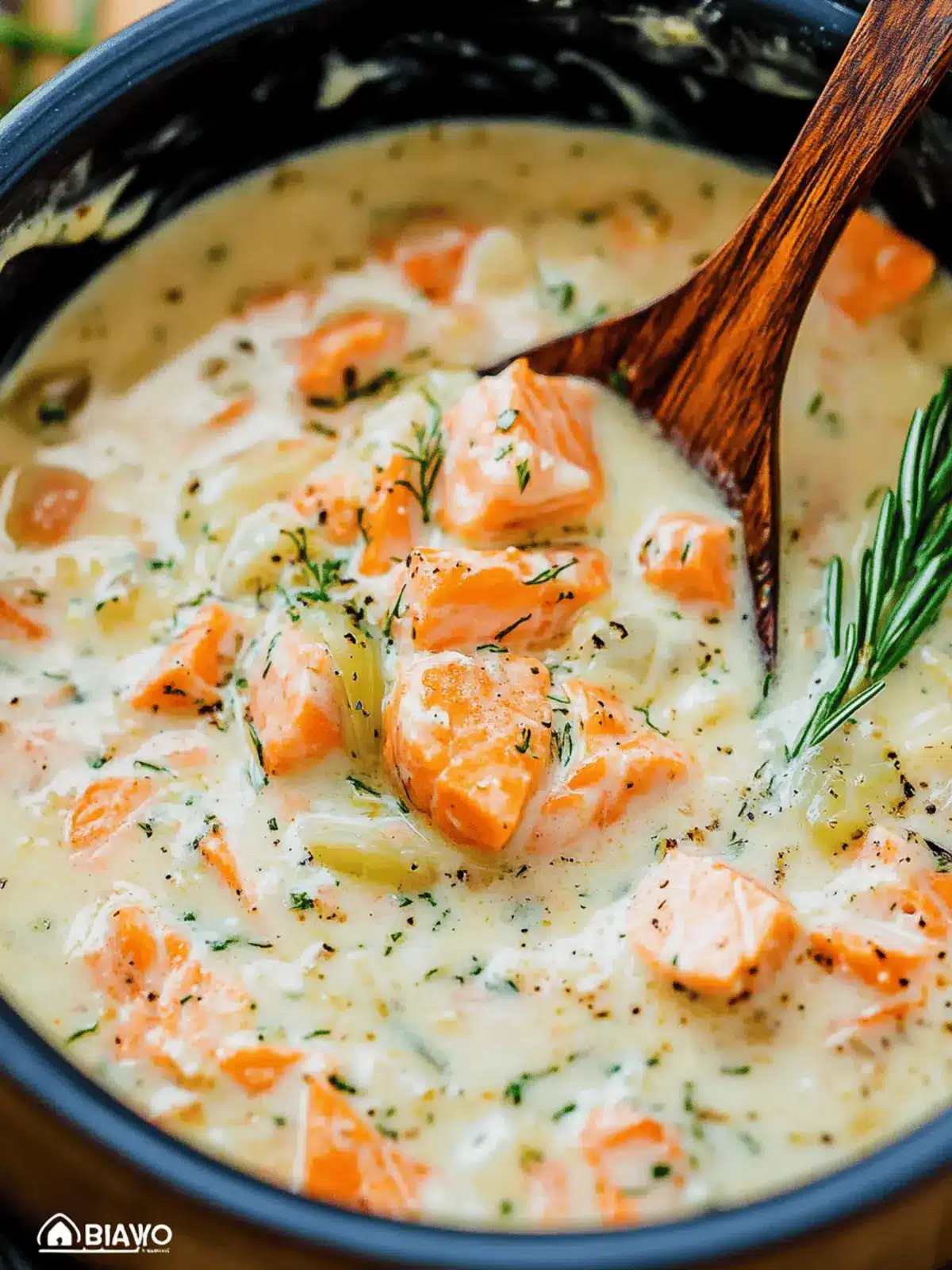 Irresistible Salmon Chowder Soup: Comfort in Every Spoon! 2 Salmon Chowder Soup