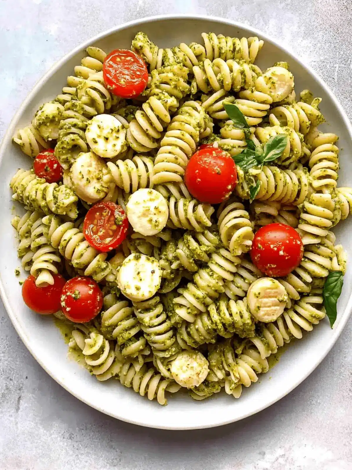 Bright and Fresh Pesto Pasta Salad in Just 15 Minutes 2 Pesto Pasta Salad