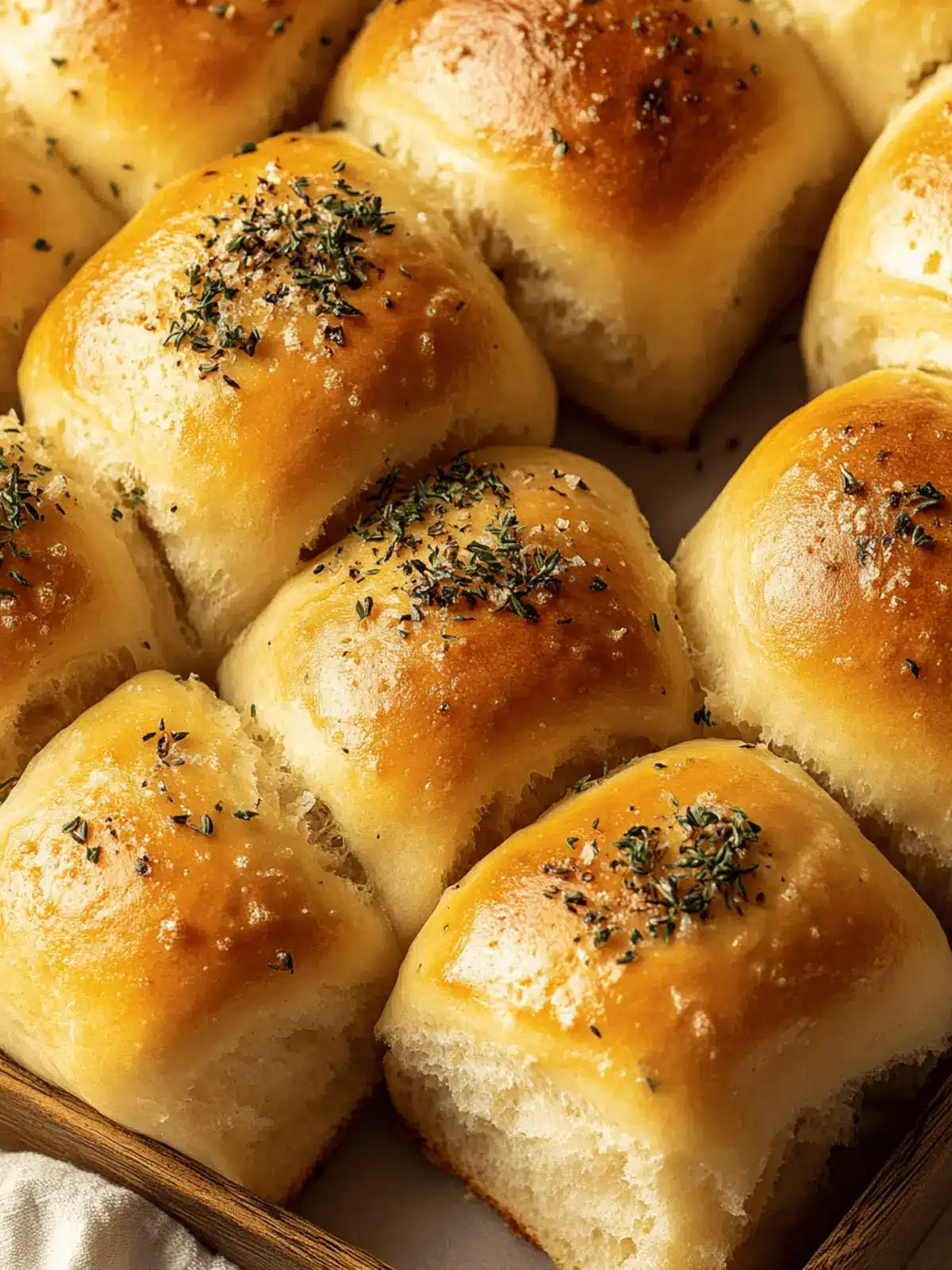 Buttery Herb Parker House Rolls: Soft, Golden, Fresh & Irresistible 3 Buttery Herb Parker House Rolls : Soft, Golden, and Fresh from the Oven