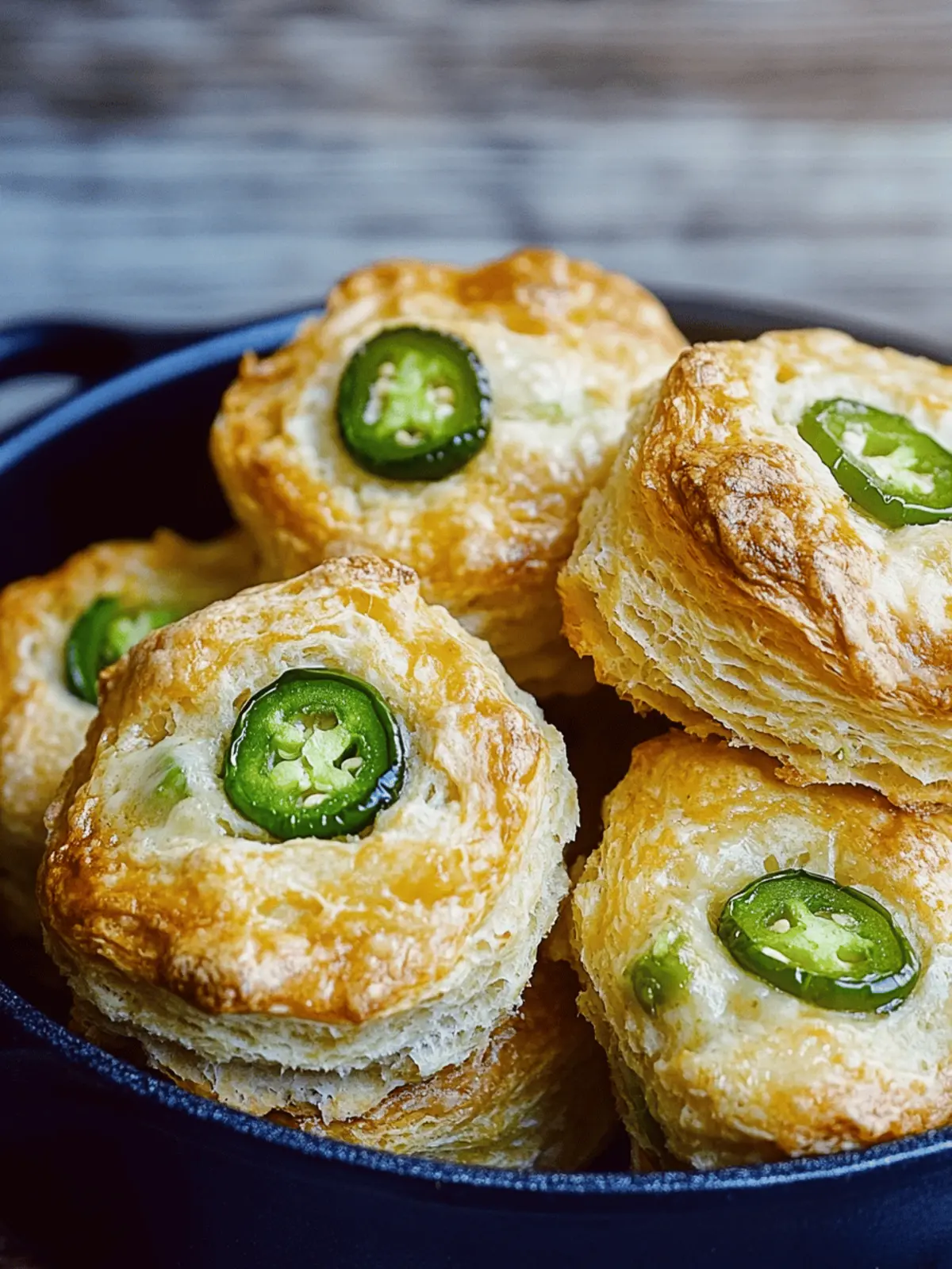 Irresistible Jalapeño Cheddar Biscuits for Ultimate Comfort 5 Jalapeño Cheddar Biscuits