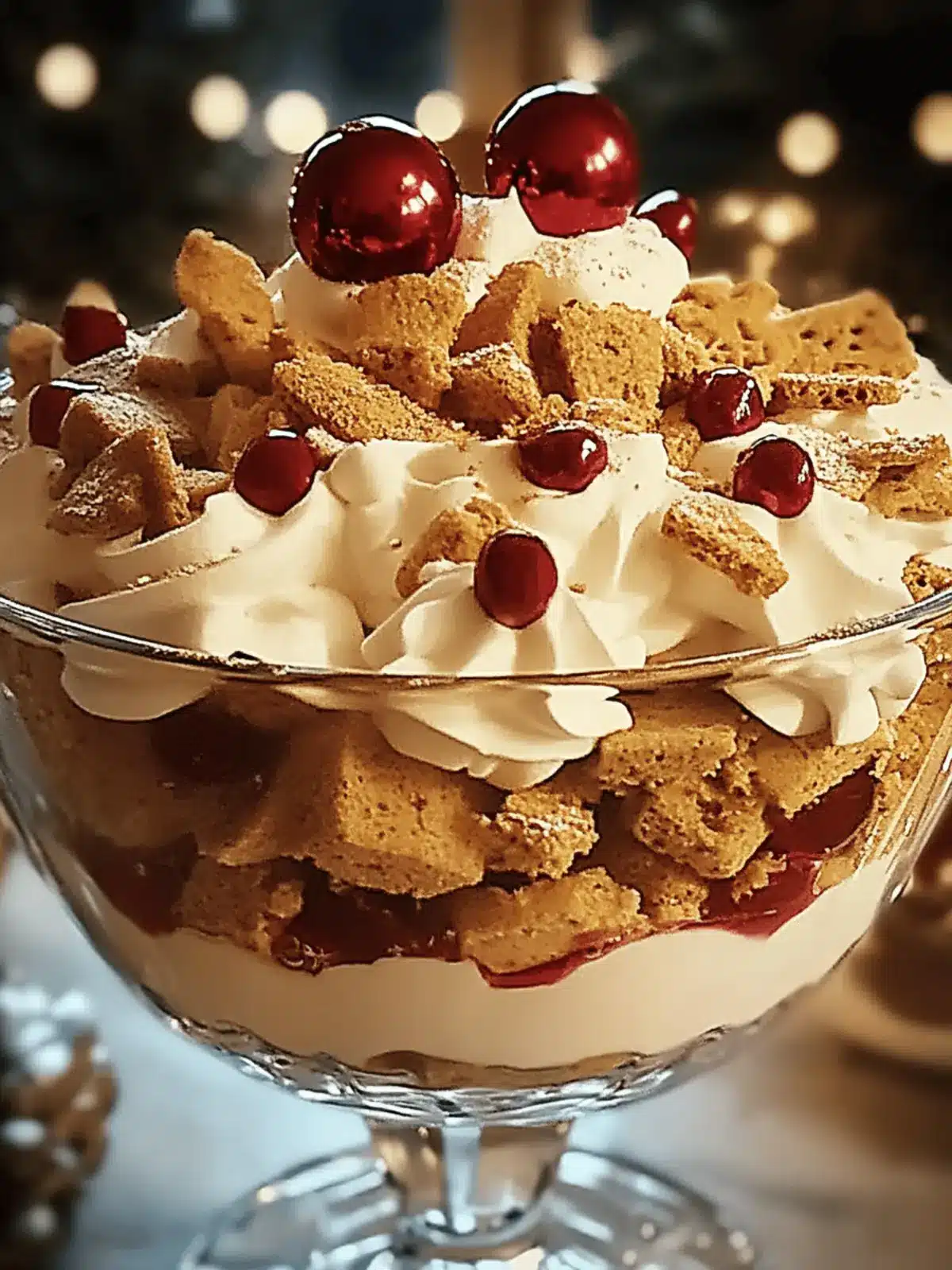 Delicious Festive Gingerbread Trifle That's a Holiday Must-Try 3 Festive Gingerbread Trifle
